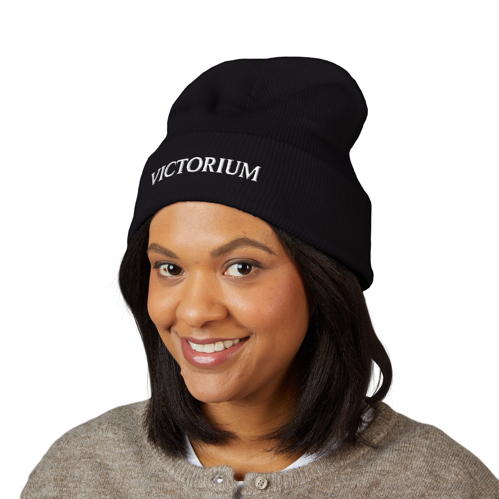 Victorium Unisex Embroided Beanie