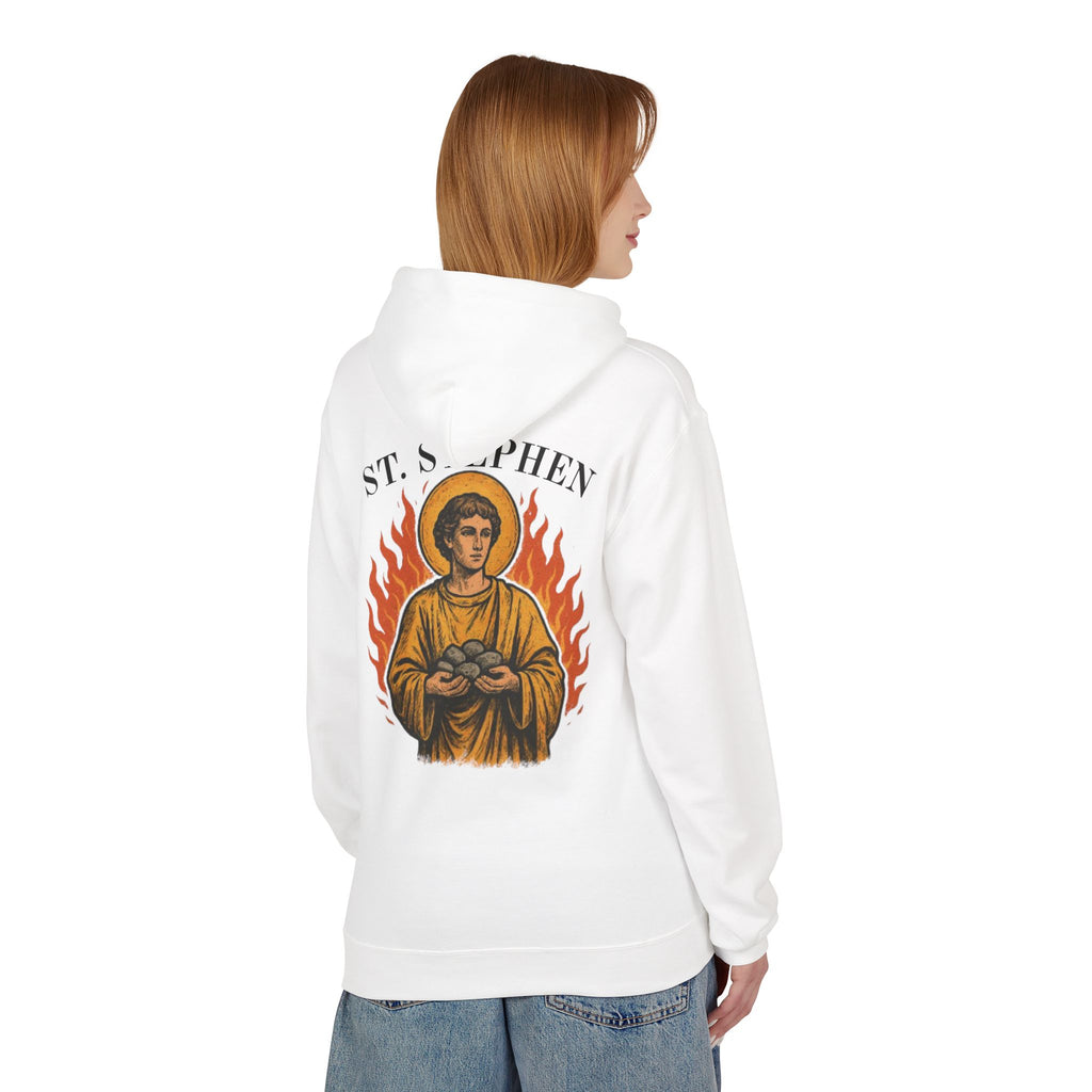 St. Stephen Fleece Hoodie - Victorium Saint Collection