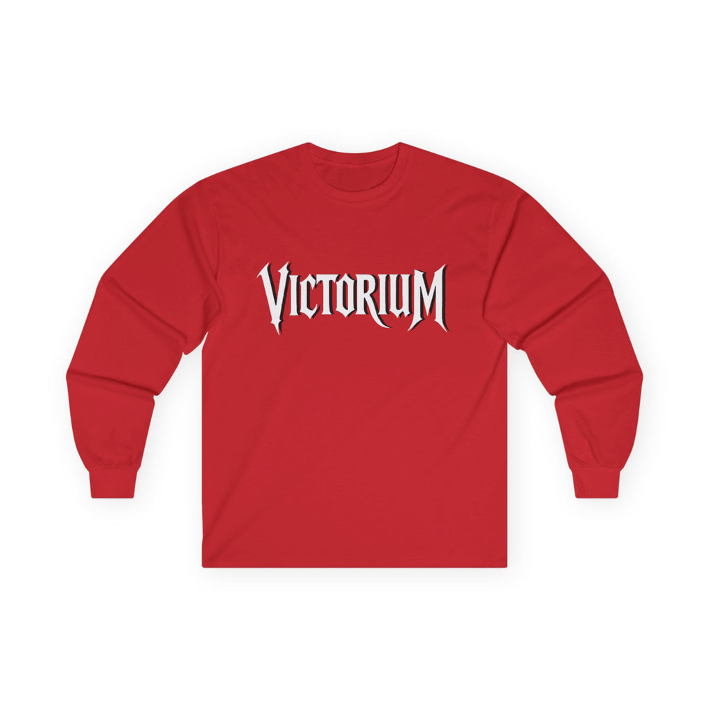 Dove Surrounded Victorium Logo Unisex Long-Sleeve Tee