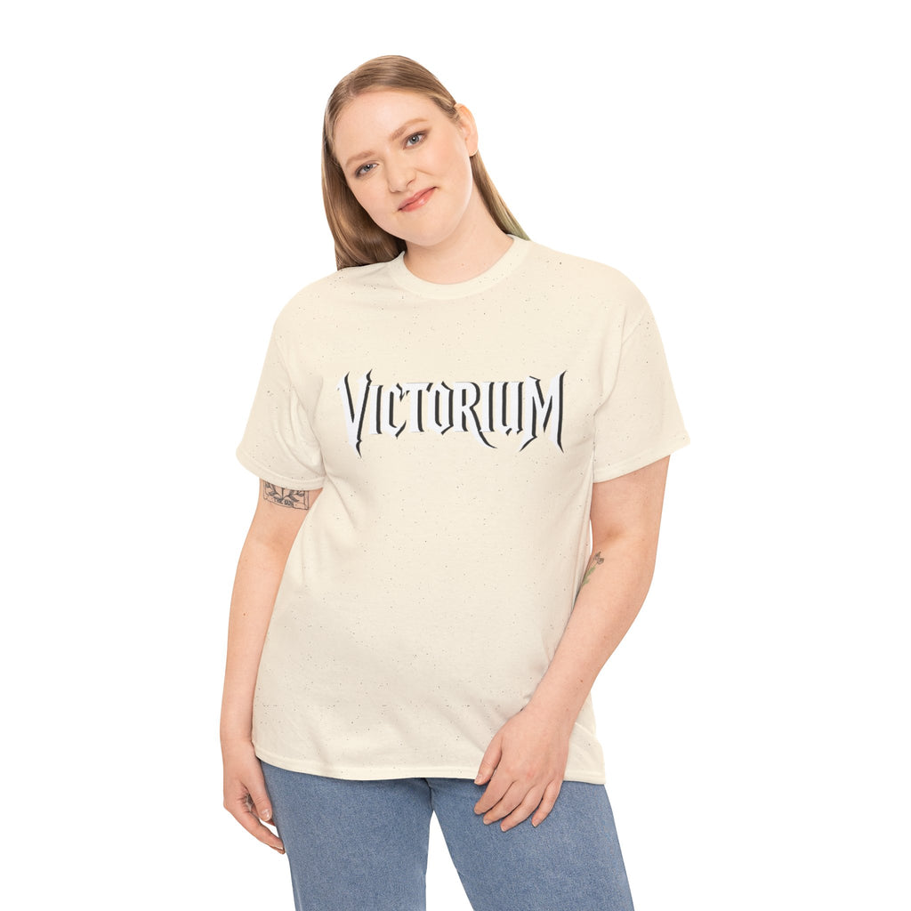 Dove Surrounded Victorium Logo Unisex Tee