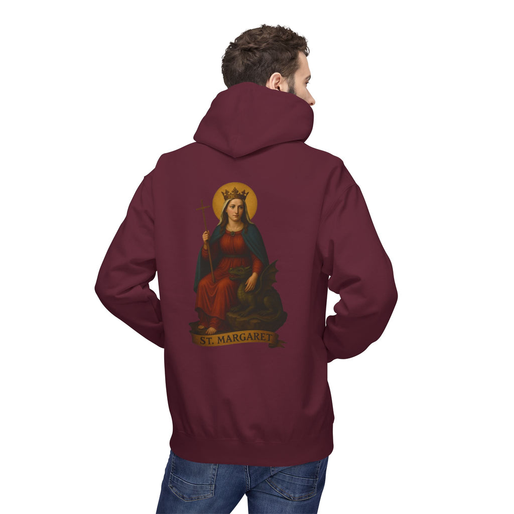 St. Margaret Fleece Hoodie — Victorium Saint Collection