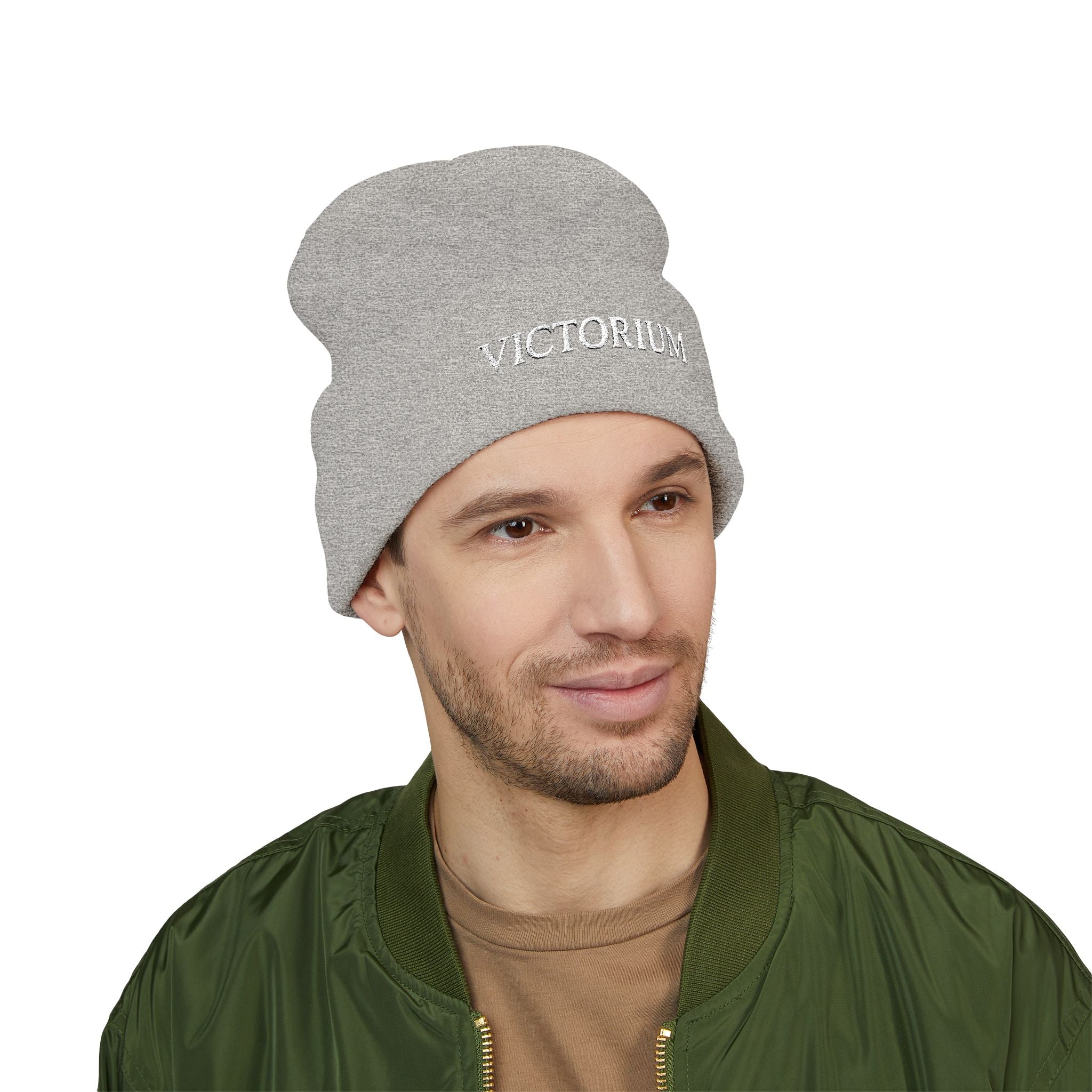 Victorium Unisex Embroided Beanie