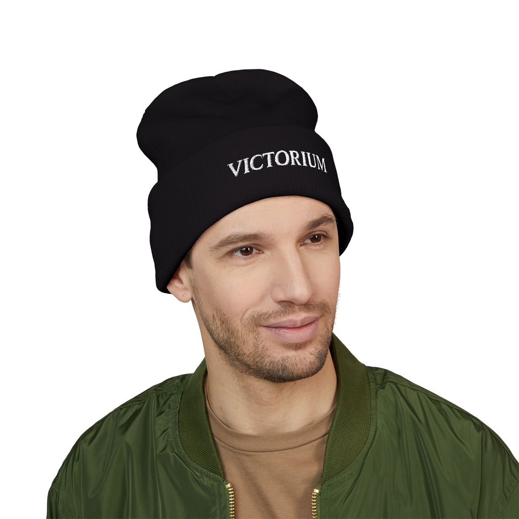 Victorium Unisex Embroided Beanie