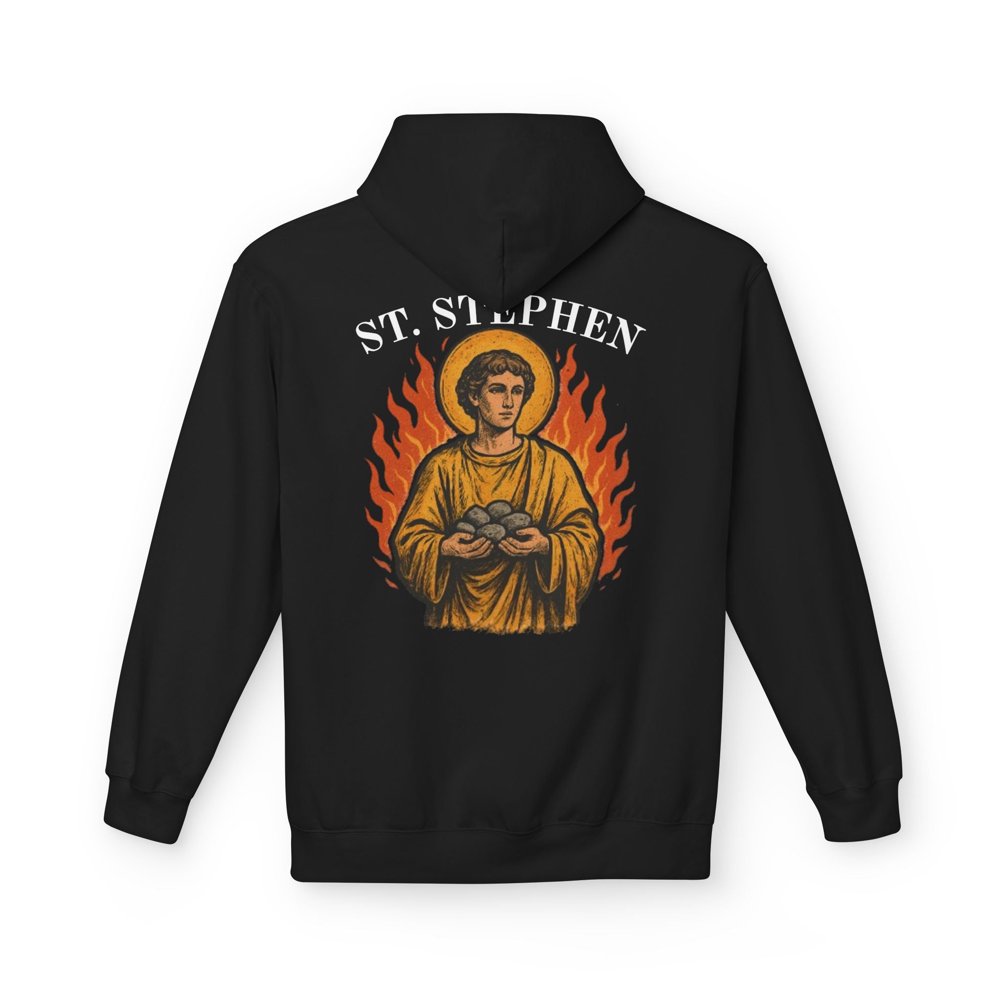 St. Stephen Fleece Hoodie - Victorium Saint Collection