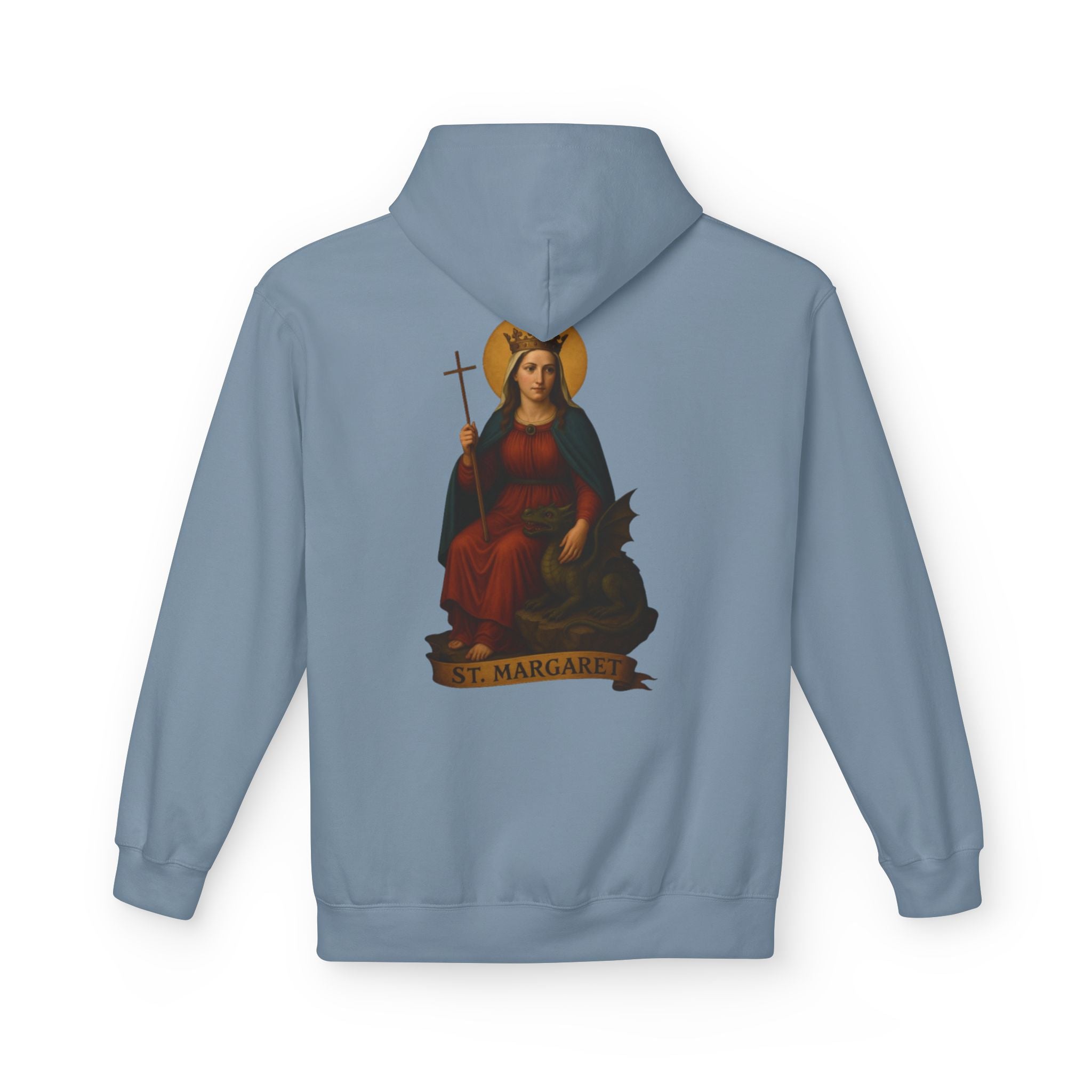 St. Margaret Fleece Hoodie — Victorium Saint Collection