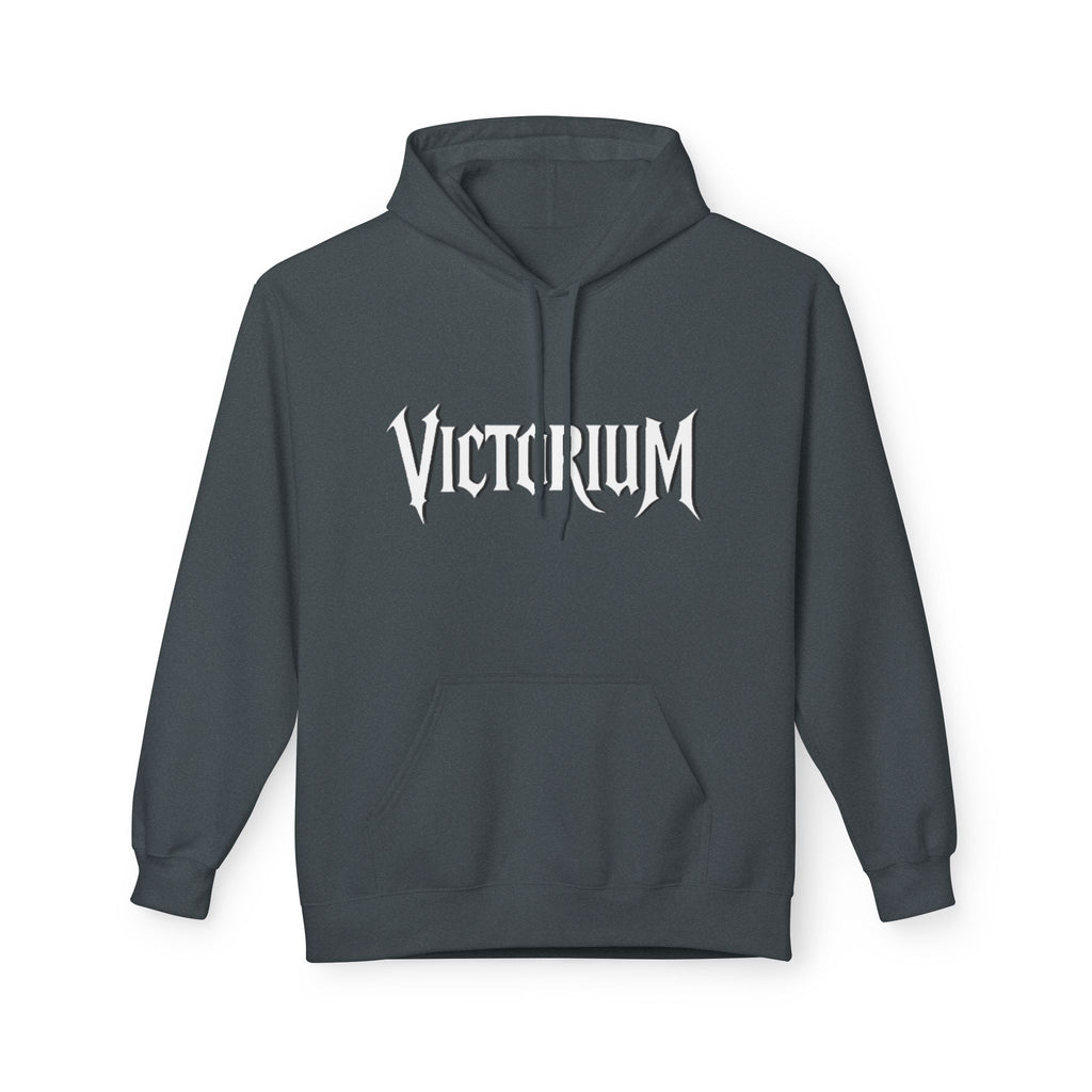 Dove Surrounded Victorium Logo Unisex Fleece Hoodie