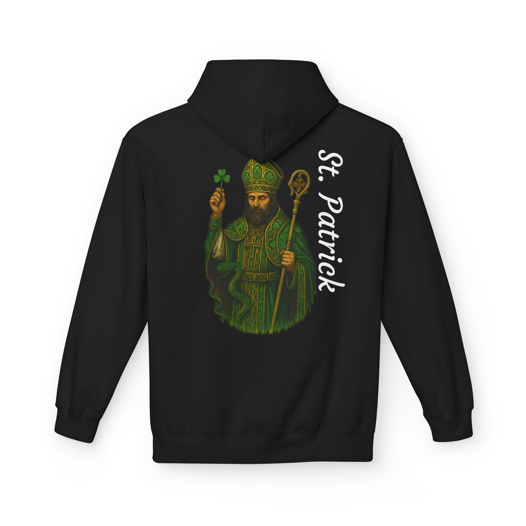 St. Patrick Fleece Hoodie - Victorium Saint Collection