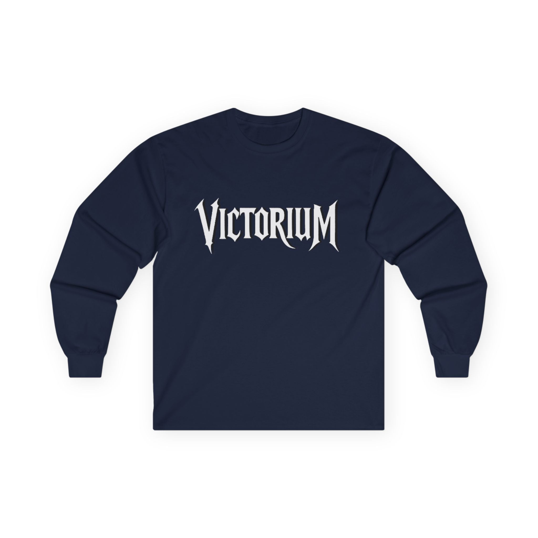 Dove Surrounded Victorium Logo Unisex Long-Sleeve Tee
