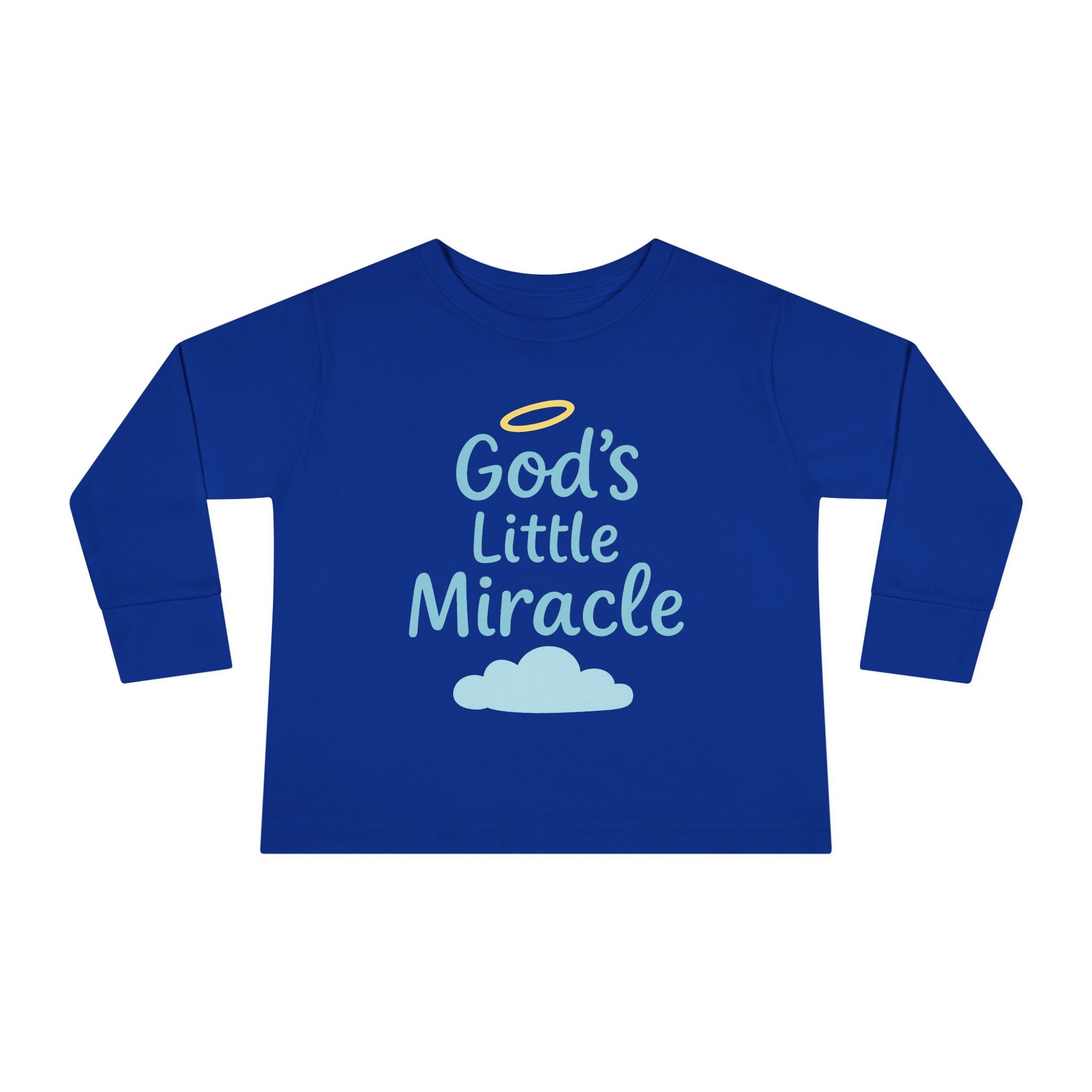 God's Little Miracle - Victorium Toddler Long Sleeve Tee