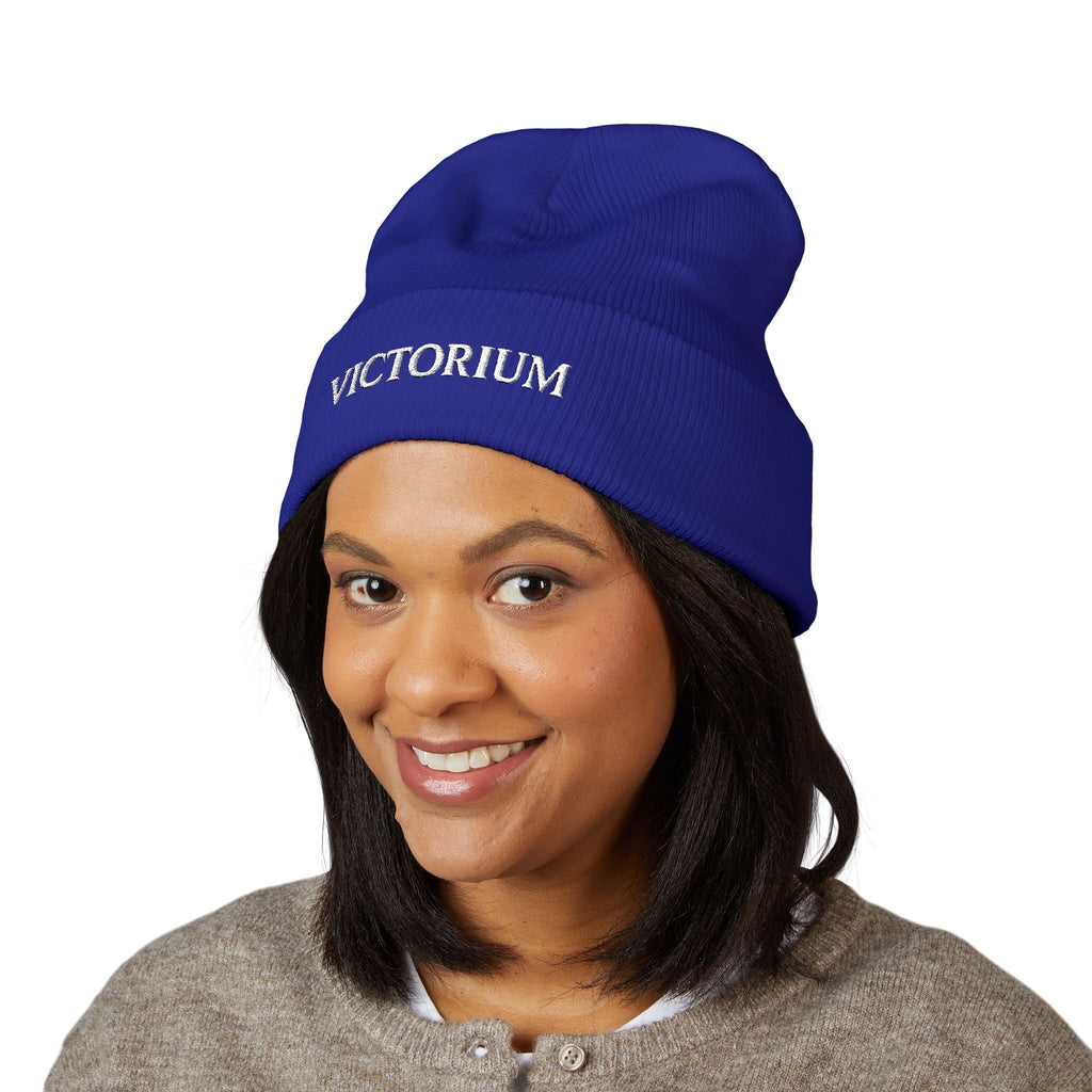 Victorium Unisex Embroided Beanie