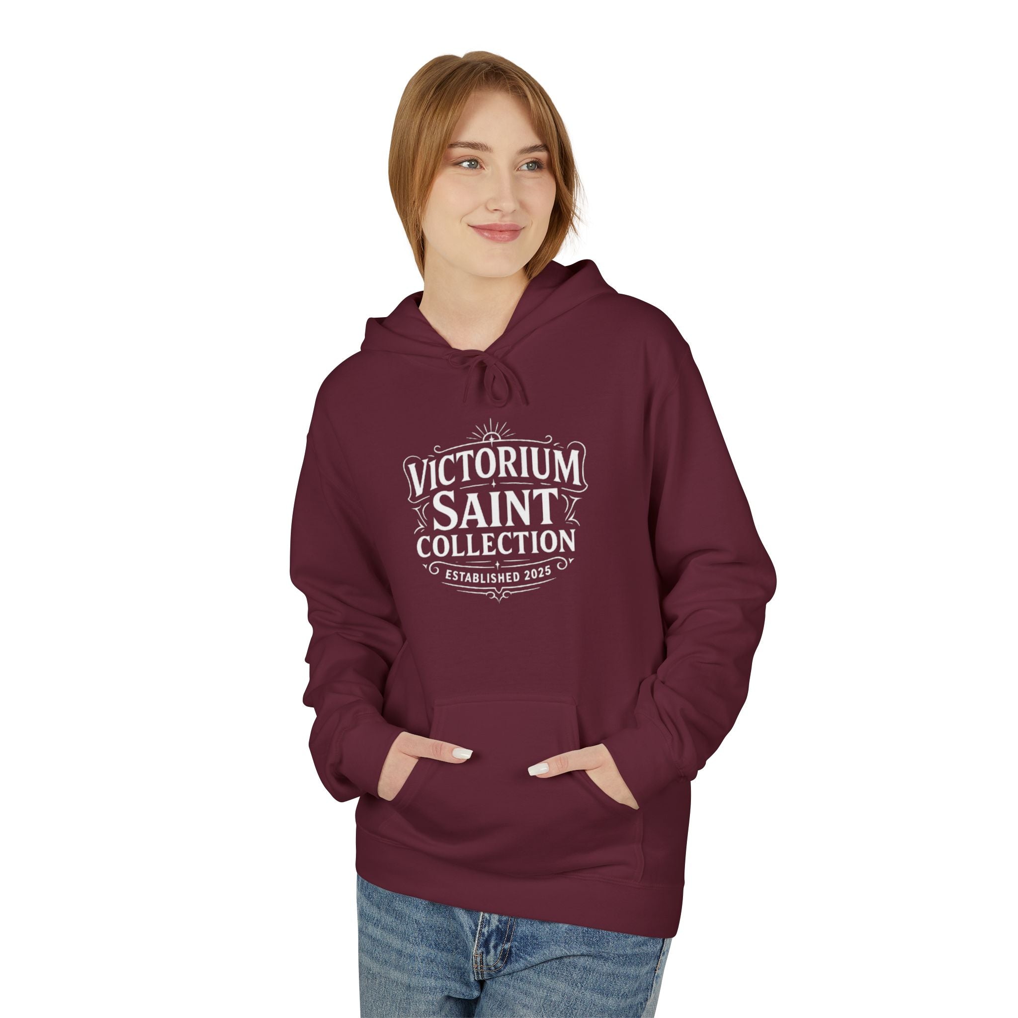 St. Margaret Fleece Hoodie — Victorium Saint Collection