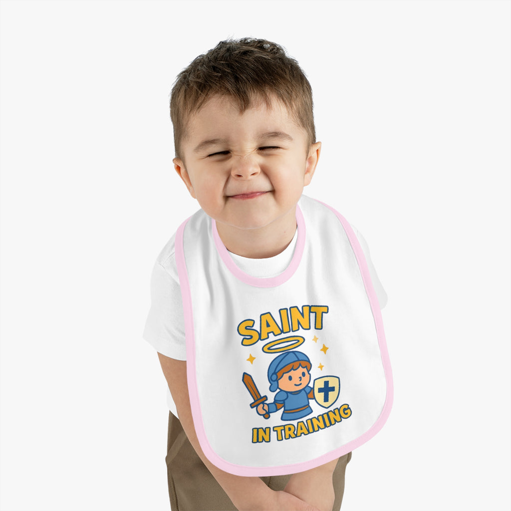 Saint in Training - Victorium Baby Bib