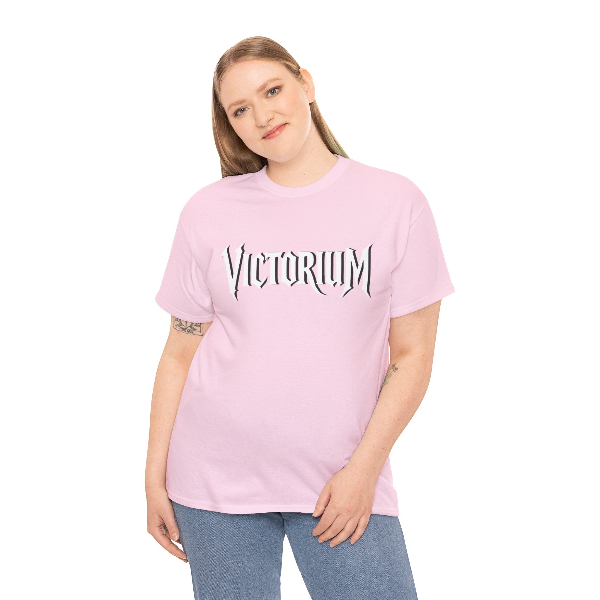 Dove Surrounded Victorium Logo Unisex Tee