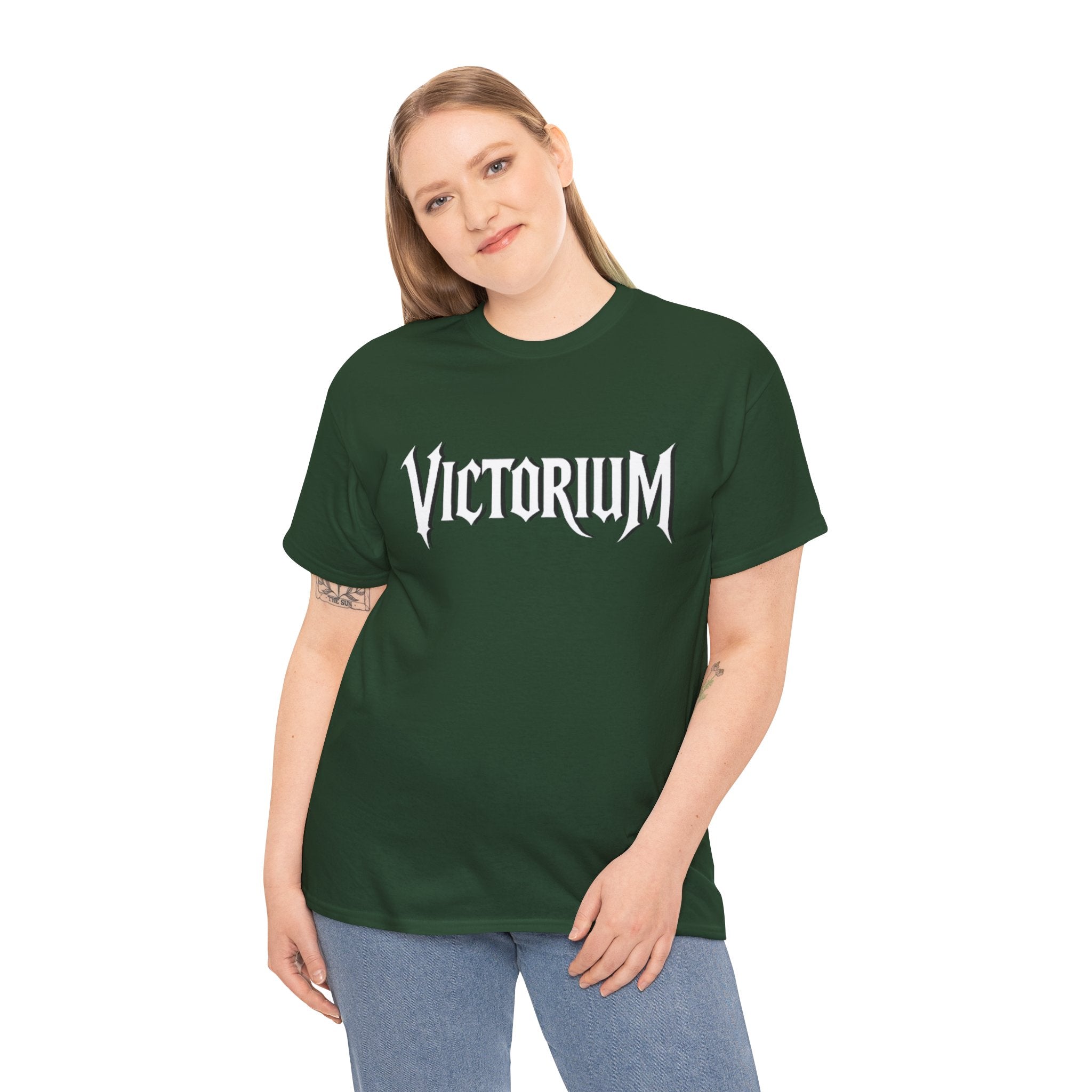 Dove Surrounded Victorium Logo Unisex Tee