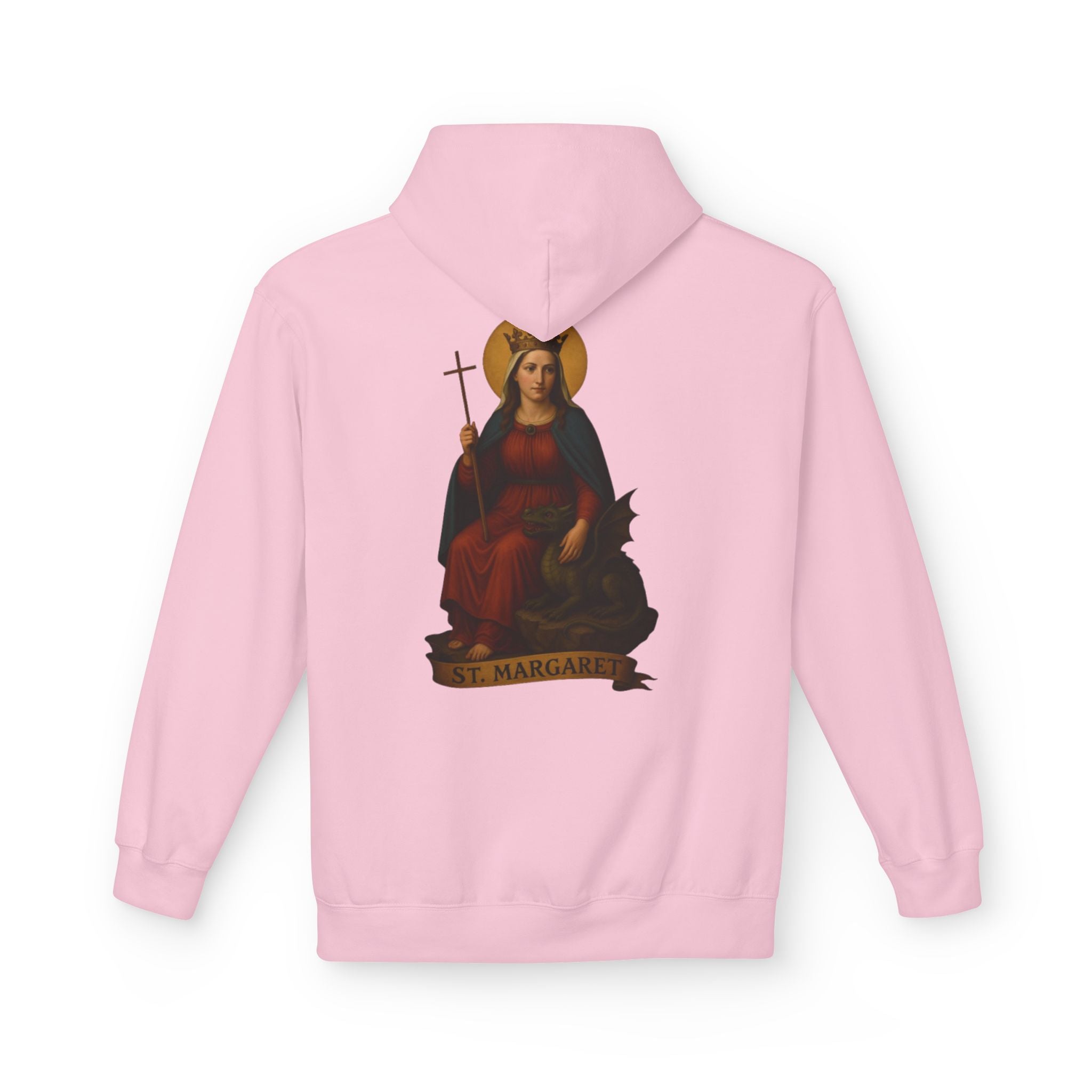 St. Margaret Fleece Hoodie — Victorium Saint Collection