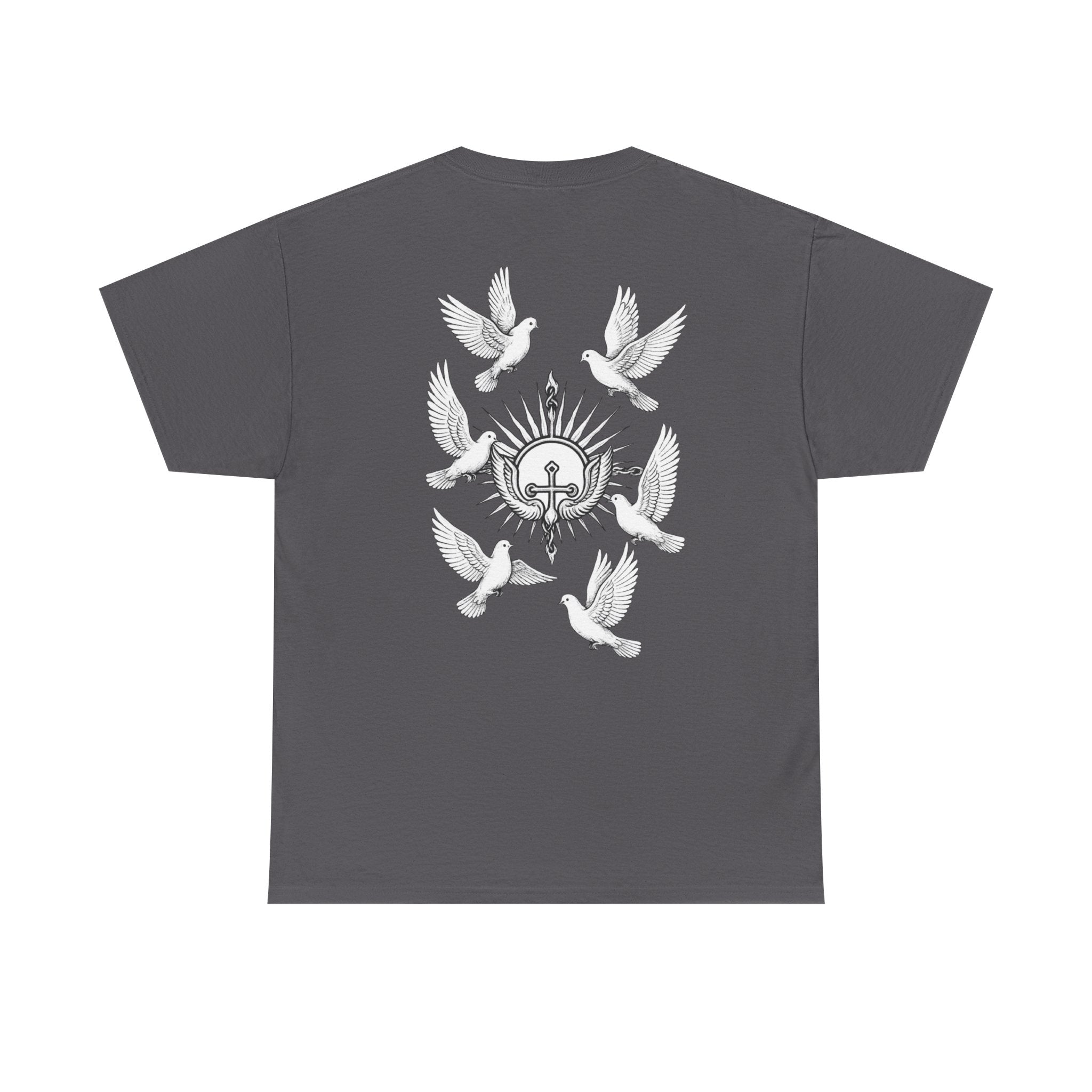 Dove Surrounded Victorium Logo Unisex Tee