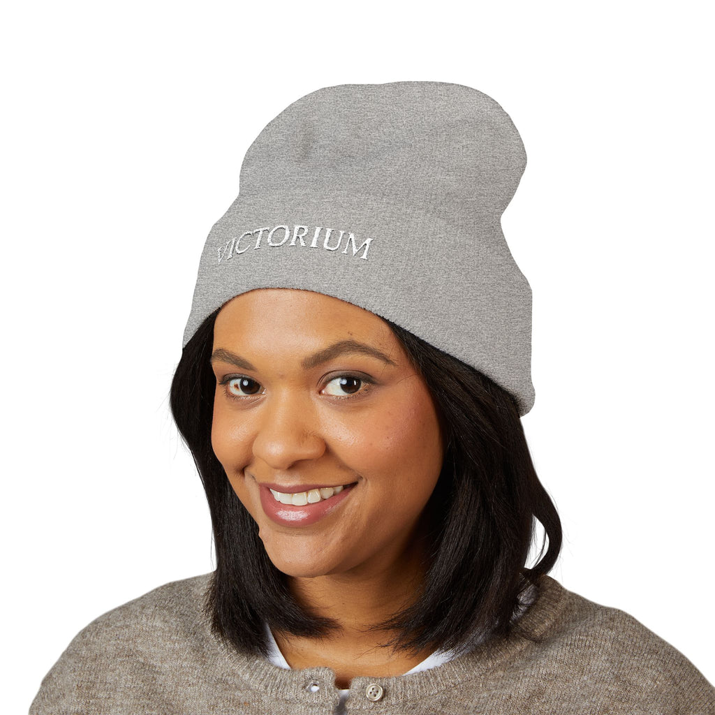 Victorium Unisex Embroided Beanie