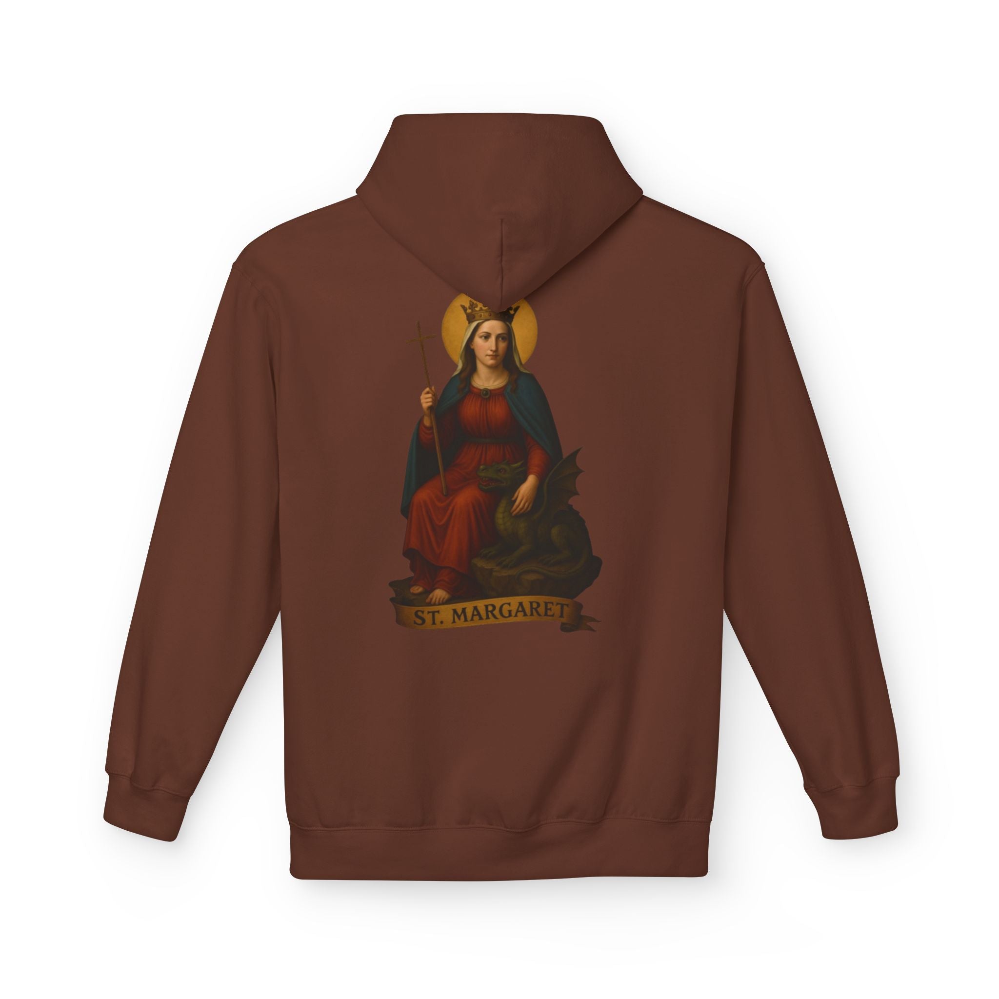 St. Margaret Fleece Hoodie — Victorium Saint Collection