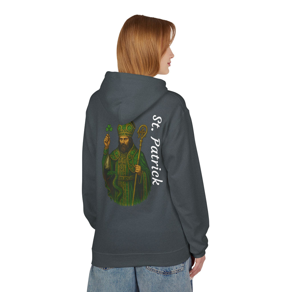 St. Patrick Fleece Hoodie - Victorium Saint Collection
