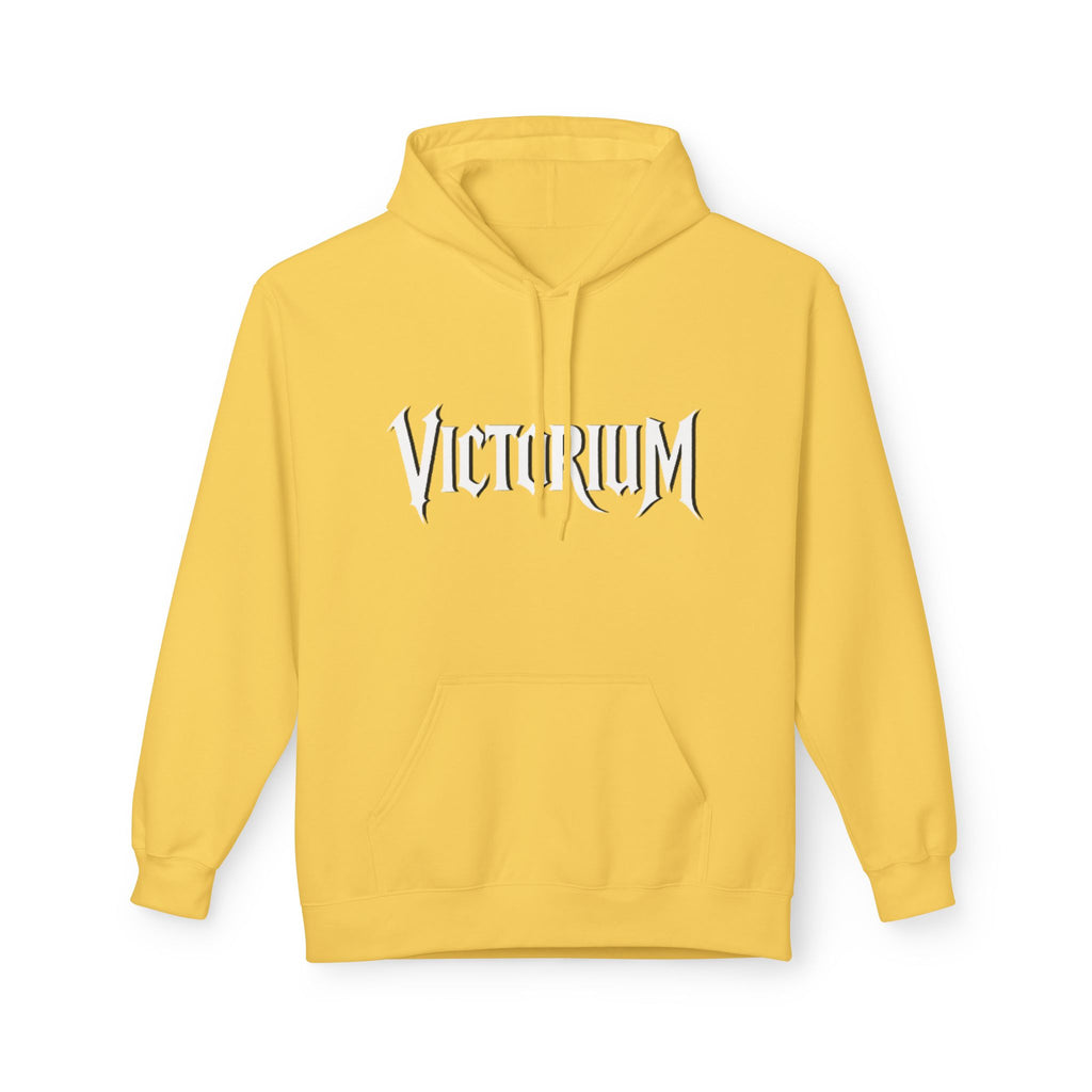 Dove Surrounded Victorium Logo Unisex Fleece Hoodie