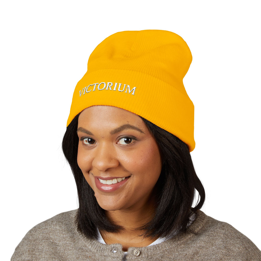 Victorium Unisex Embroided Beanie
