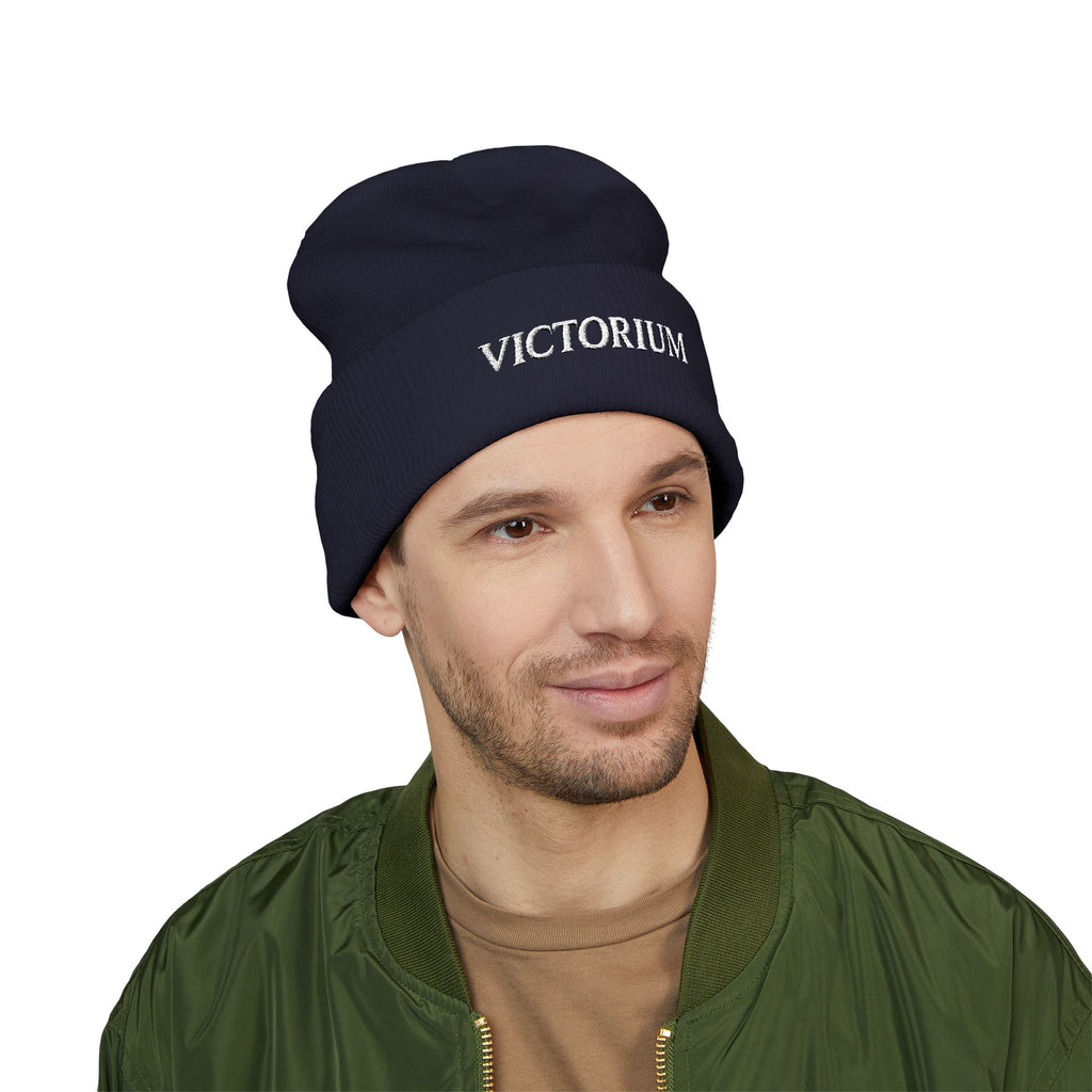 Victorium Unisex Embroided Beanie
