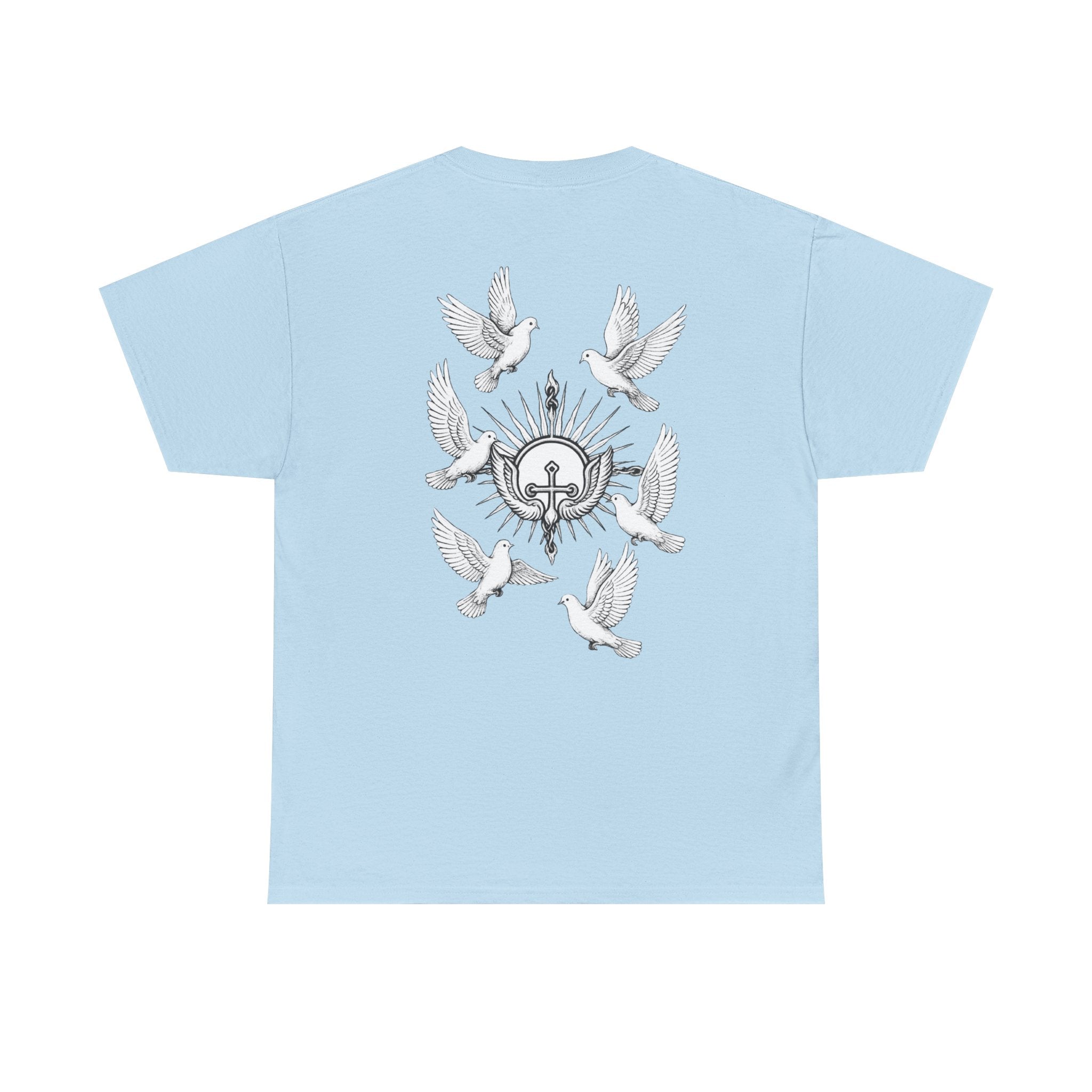Dove Surrounded Victorium Logo Unisex Tee