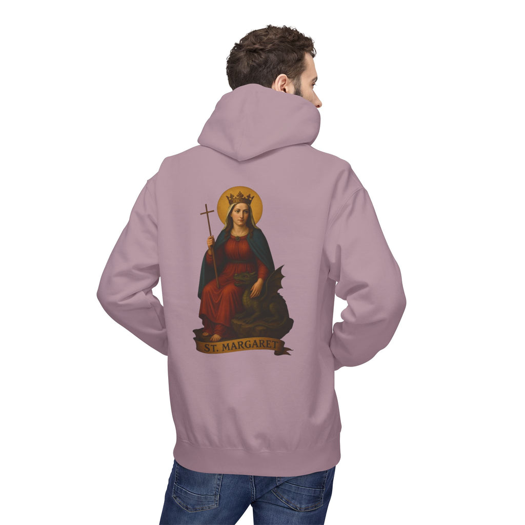 St. Margaret Fleece Hoodie — Victorium Saint Collection