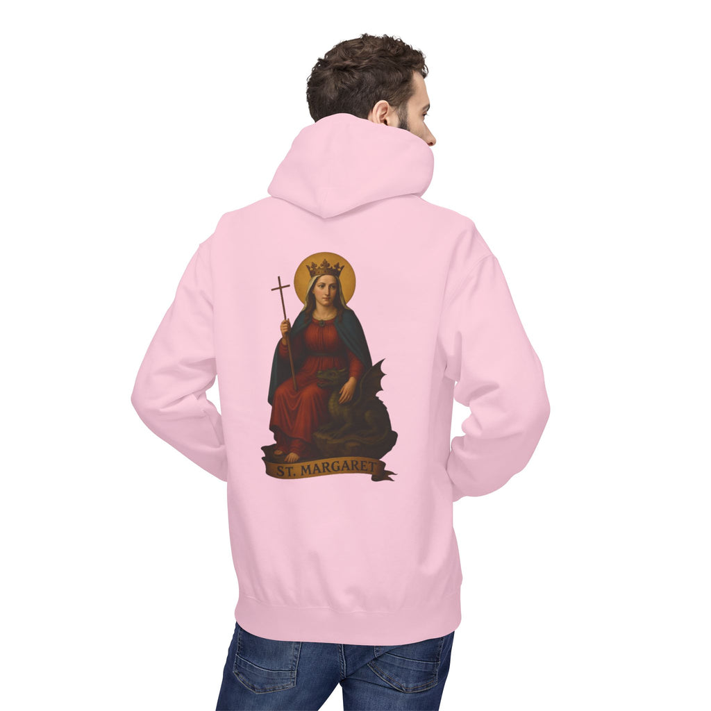 St. Margaret Fleece Hoodie — Victorium Saint Collection
