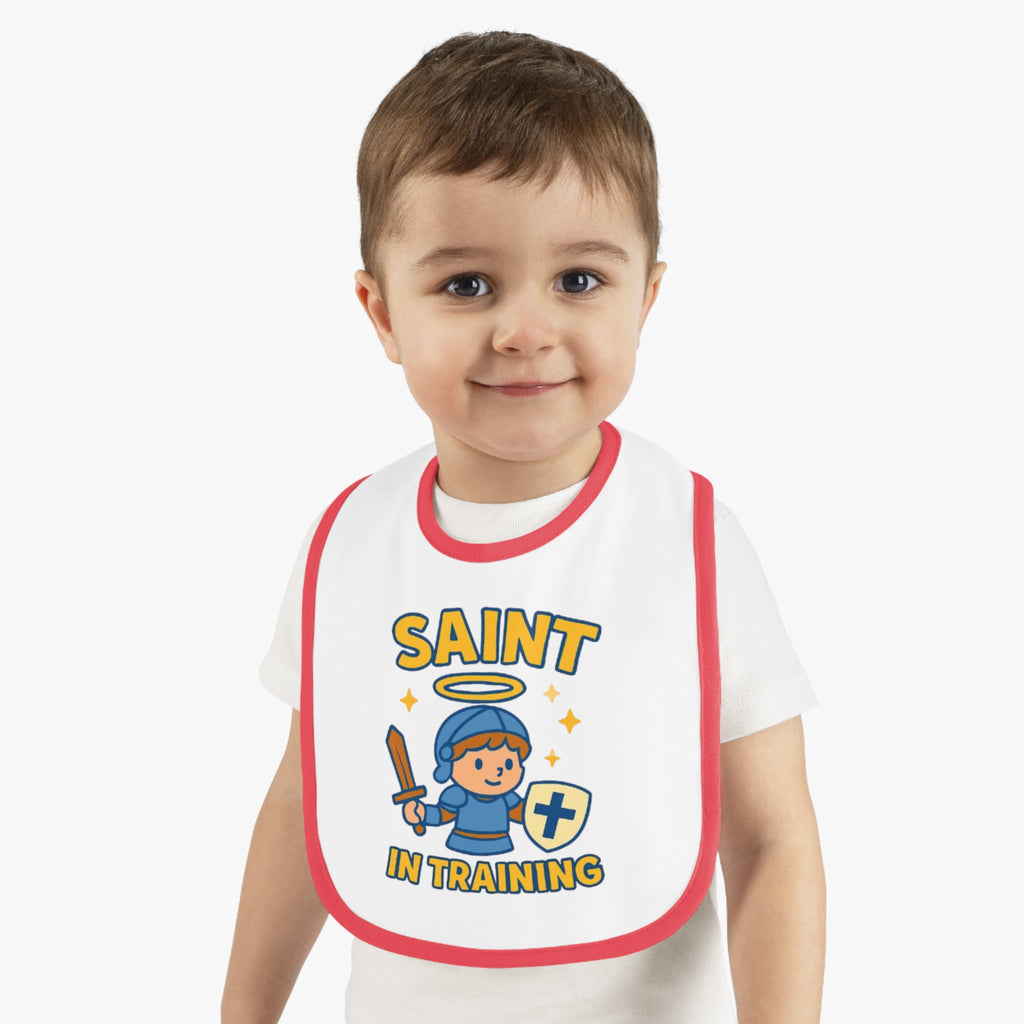 Saint in Training - Victorium Baby Bib