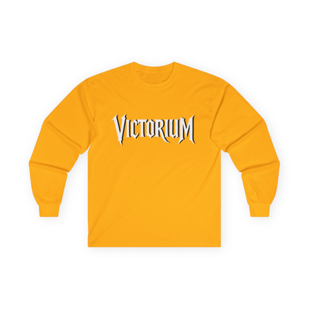 Dove Surrounded Victorium Logo Unisex Long-Sleeve Tee