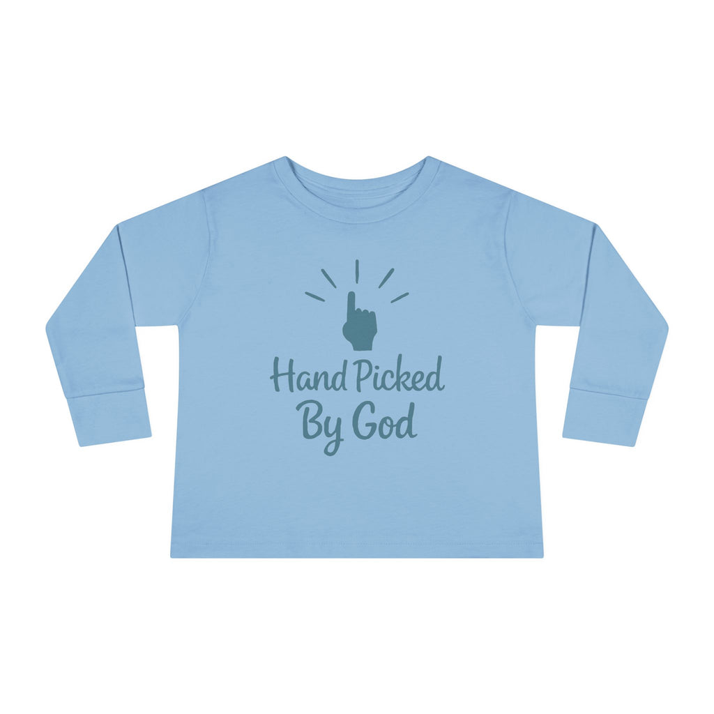 Hand Picked By God - Victorium Toddler Long Sleeve Tee