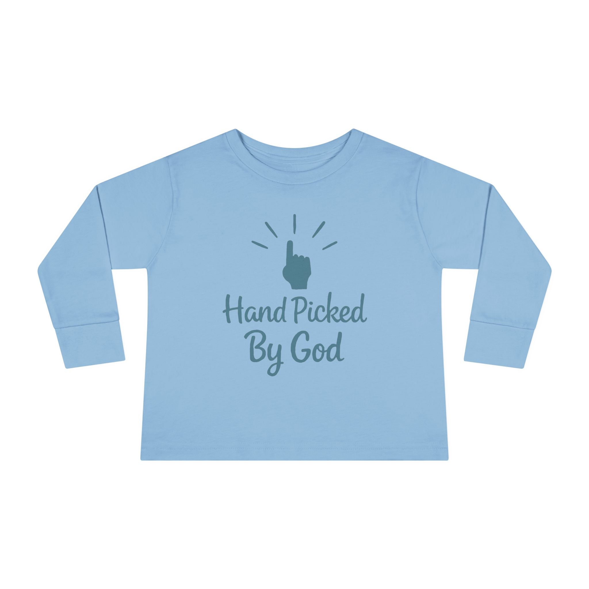 Hand Picked By God - Victorium Toddler Long Sleeve Tee