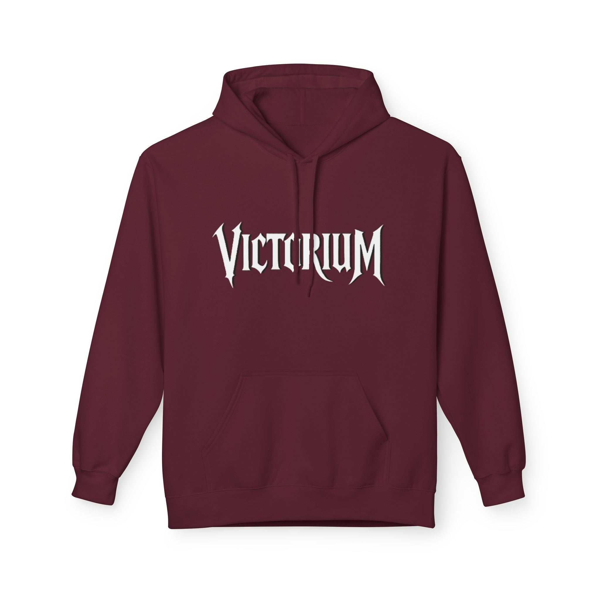 Dove Surrounded Victorium Logo Unisex Fleece Hoodie