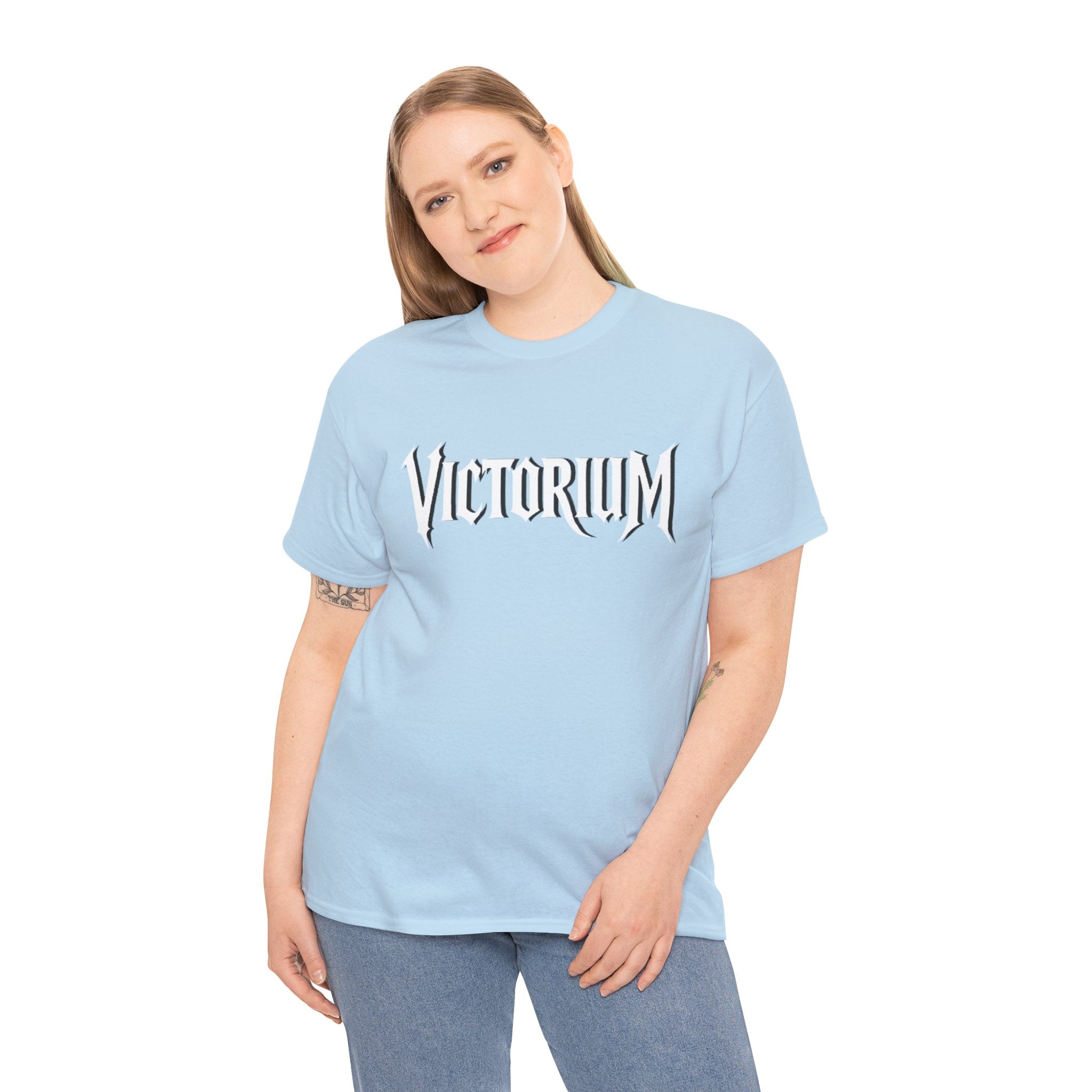 Dove Surrounded Victorium Logo Unisex Tee