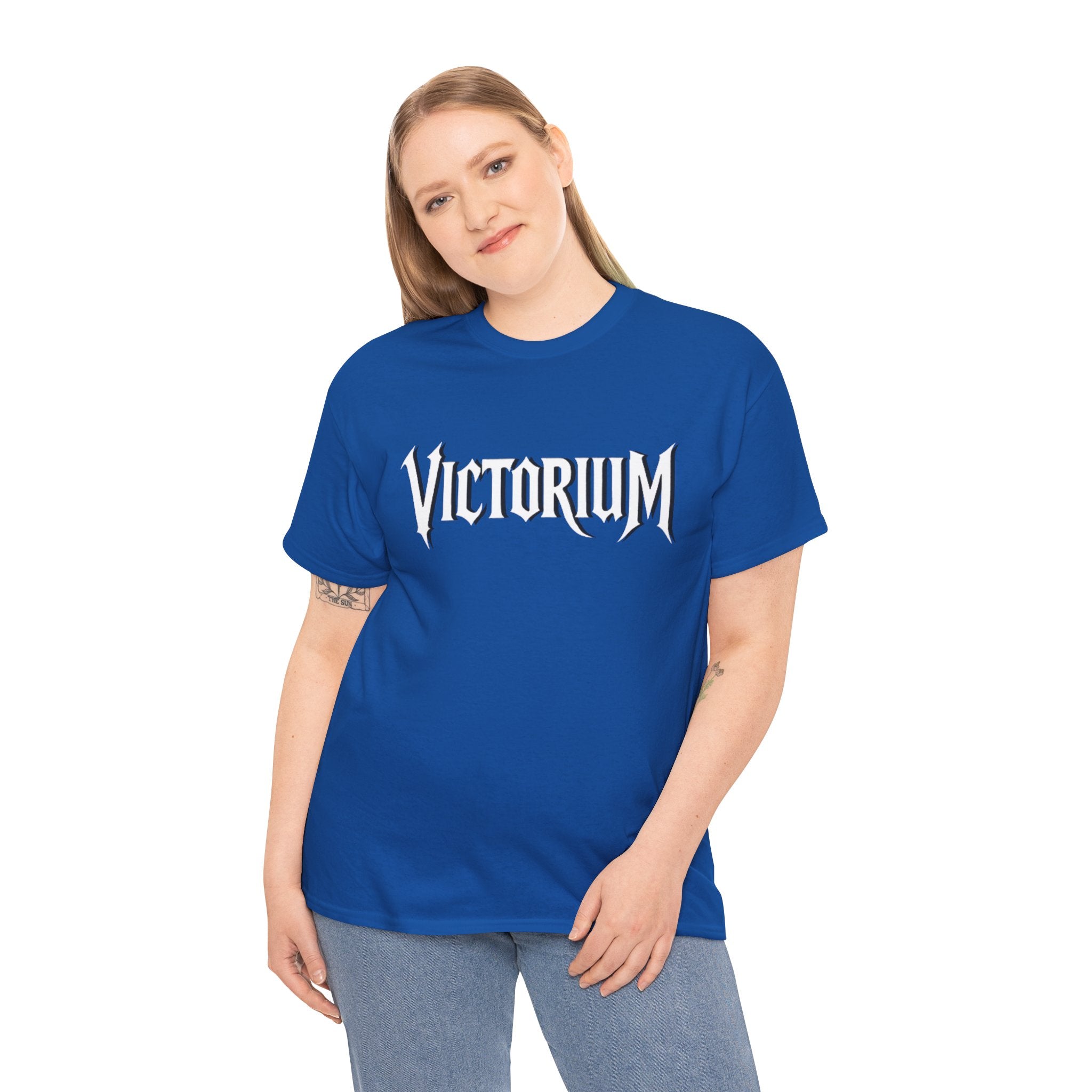 Dove Surrounded Victorium Logo Unisex Tee