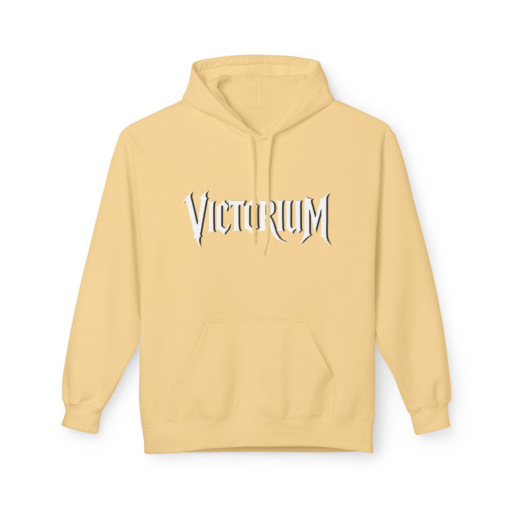 Dove Surrounded Victorium Logo Unisex Fleece Hoodie