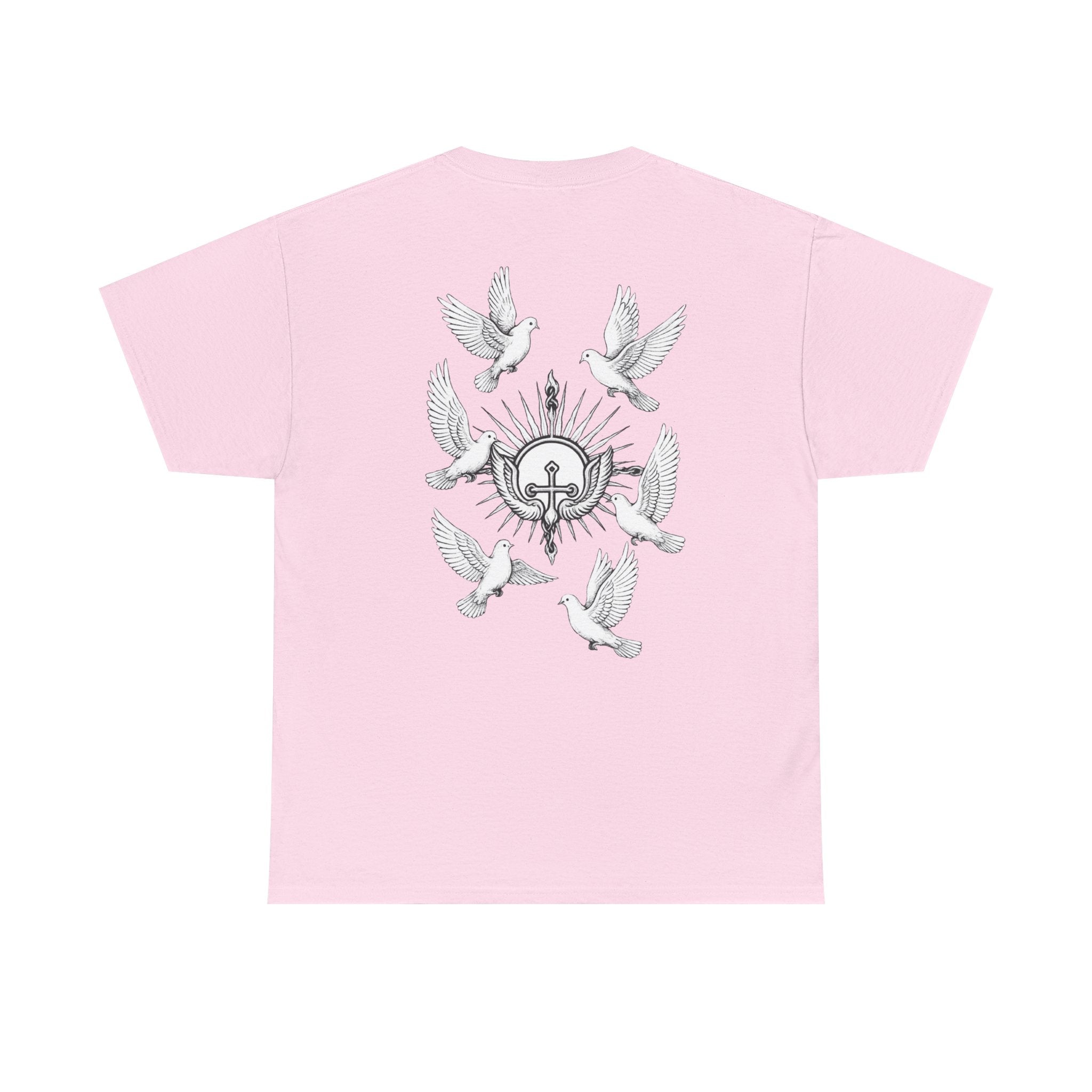 Dove Surrounded Victorium Logo Unisex Tee