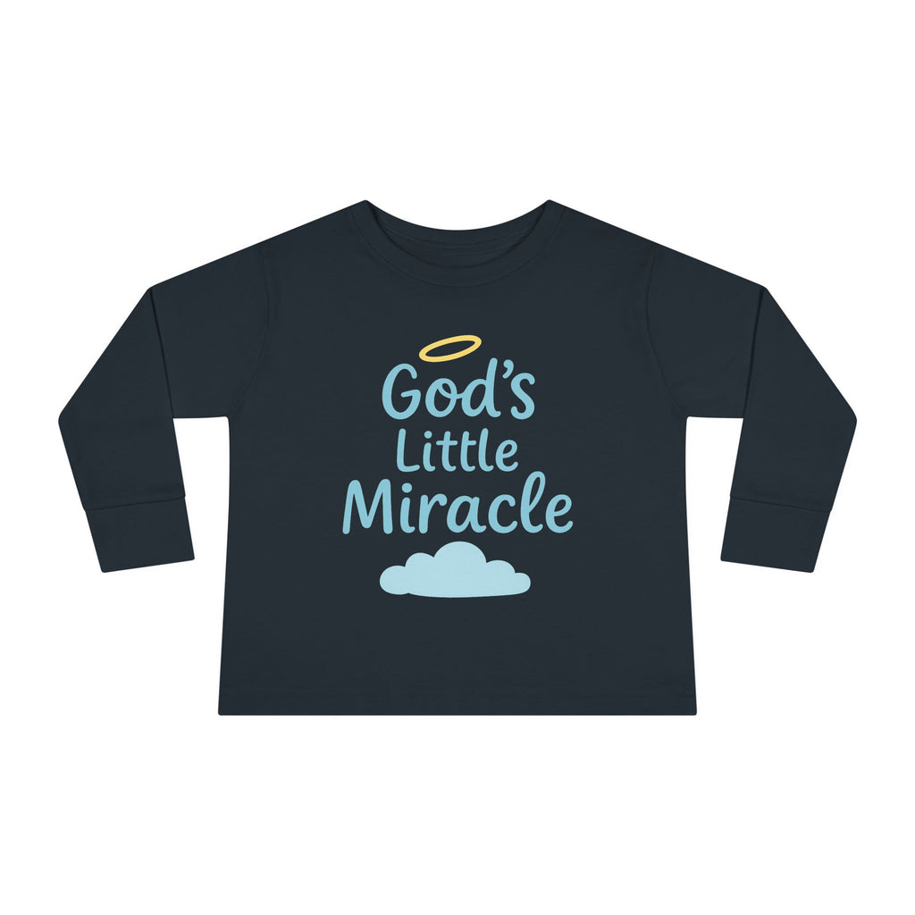 God's Little Miracle - Victorium Toddler Long Sleeve Tee