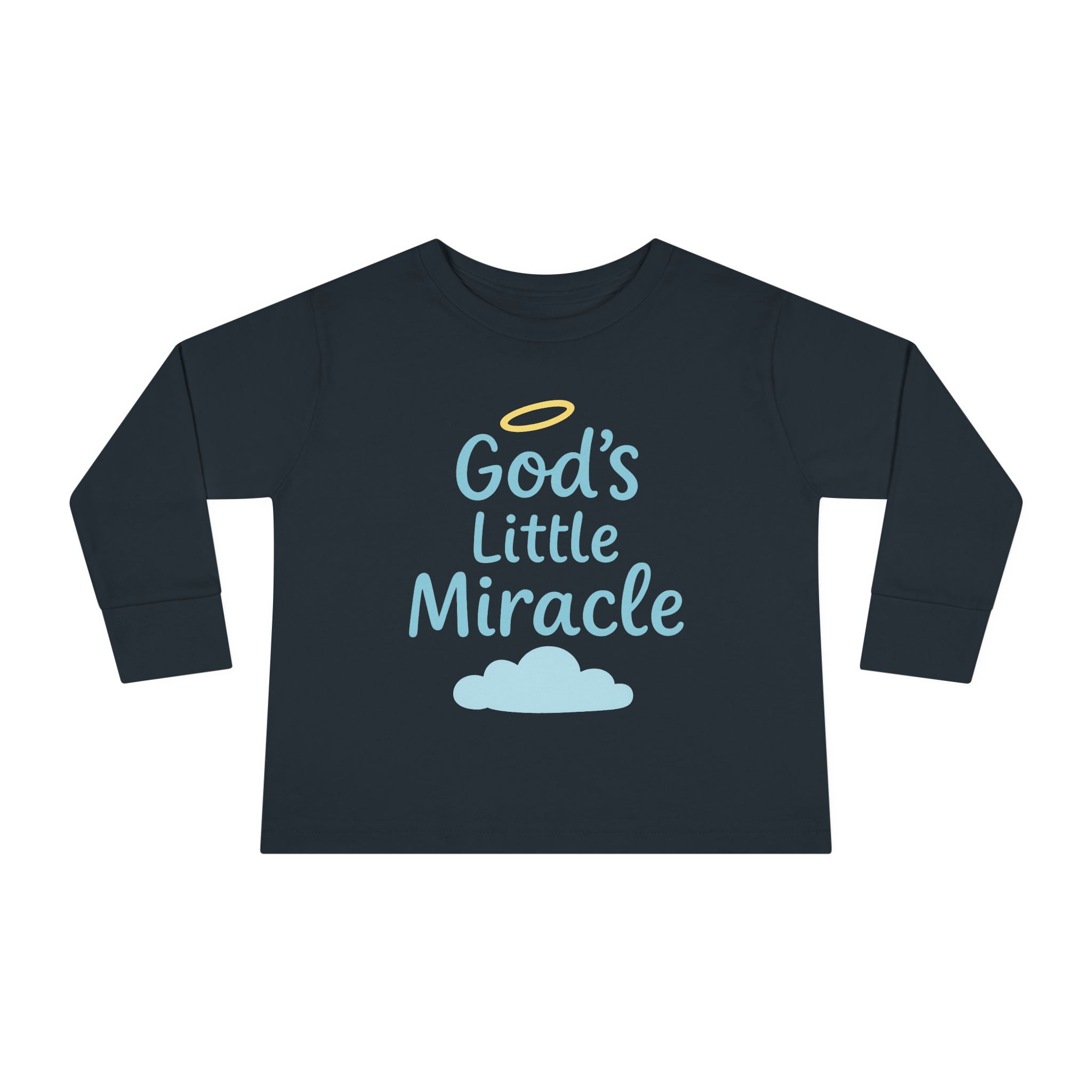 God's Little Miracle - Victorium Toddler Long Sleeve Tee