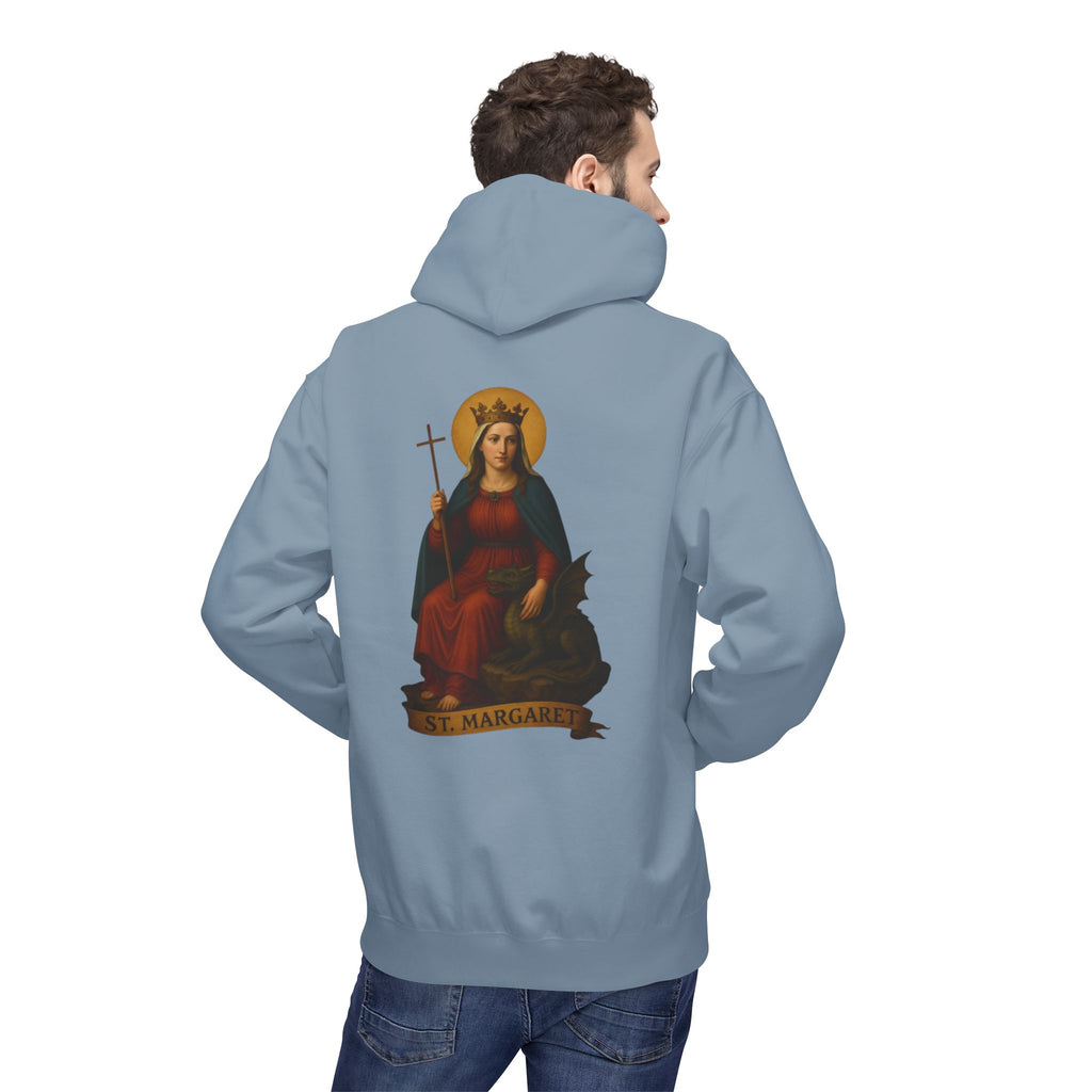 St. Margaret Fleece Hoodie — Victorium Saint Collection