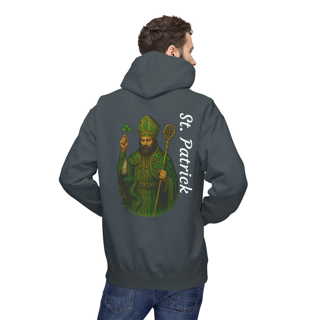 St. Patrick Fleece Hoodie - Victorium Saint Collection