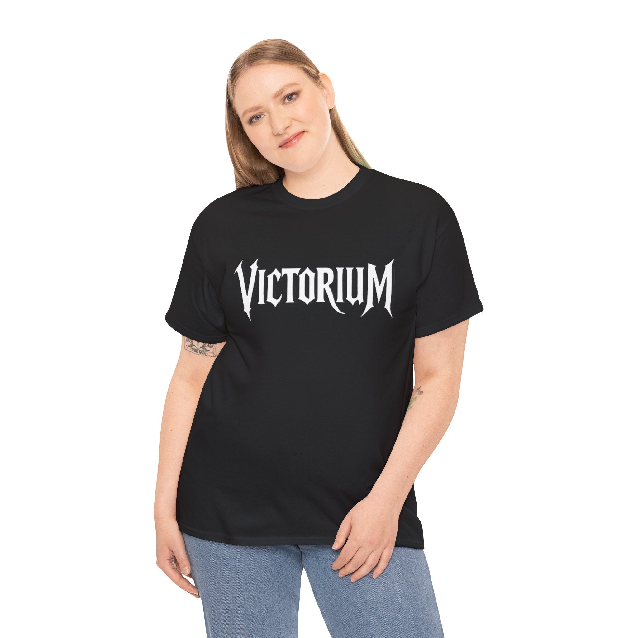 Dove Surrounded Victorium Logo Unisex Tee