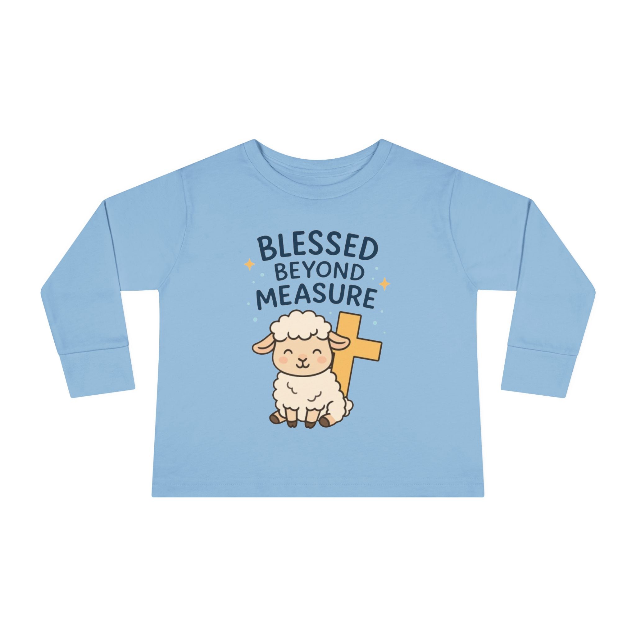 Blessed Beyond Measure - Victorium Toddler Long Sleeve Tee