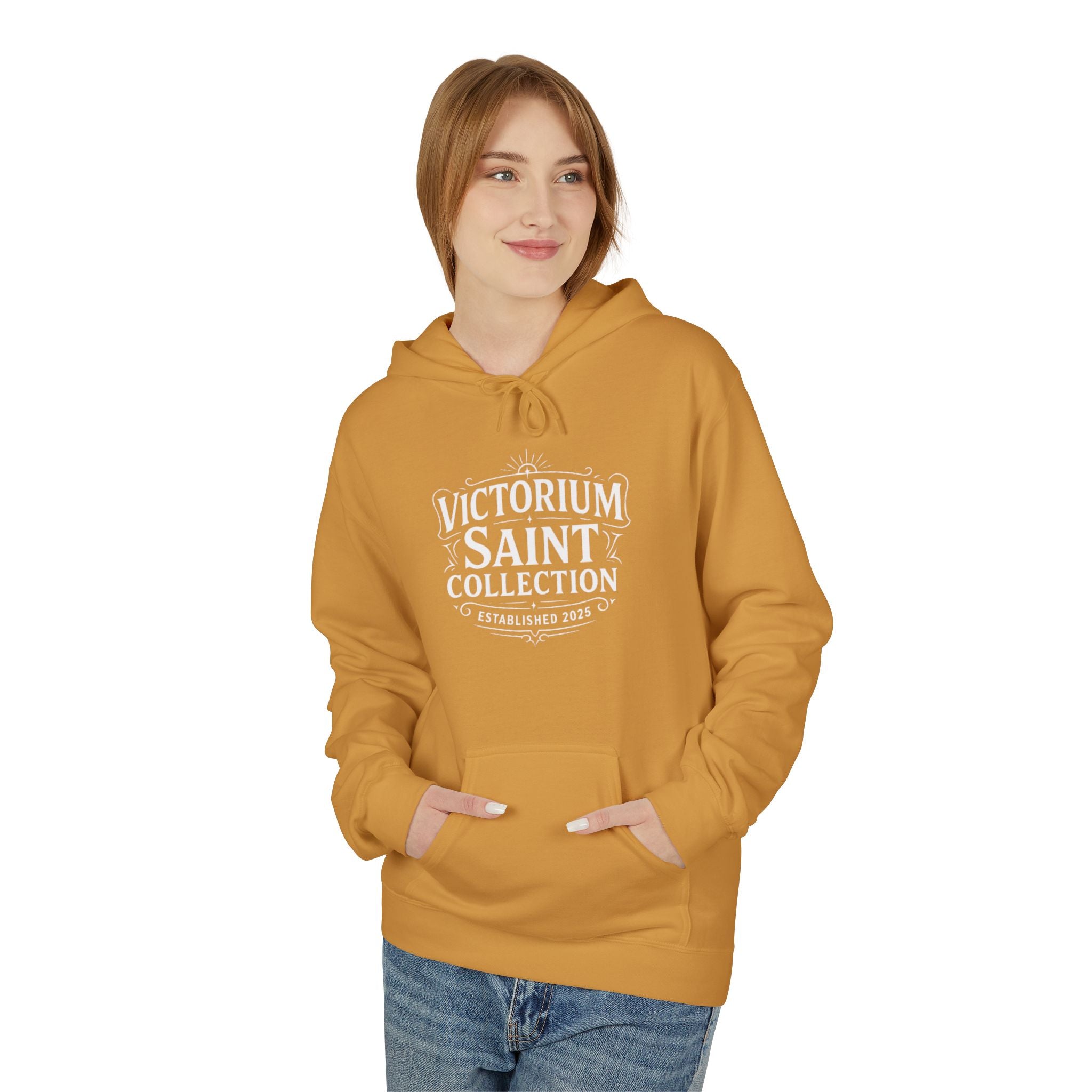 St. Margaret Fleece Hoodie — Victorium Saint Collection