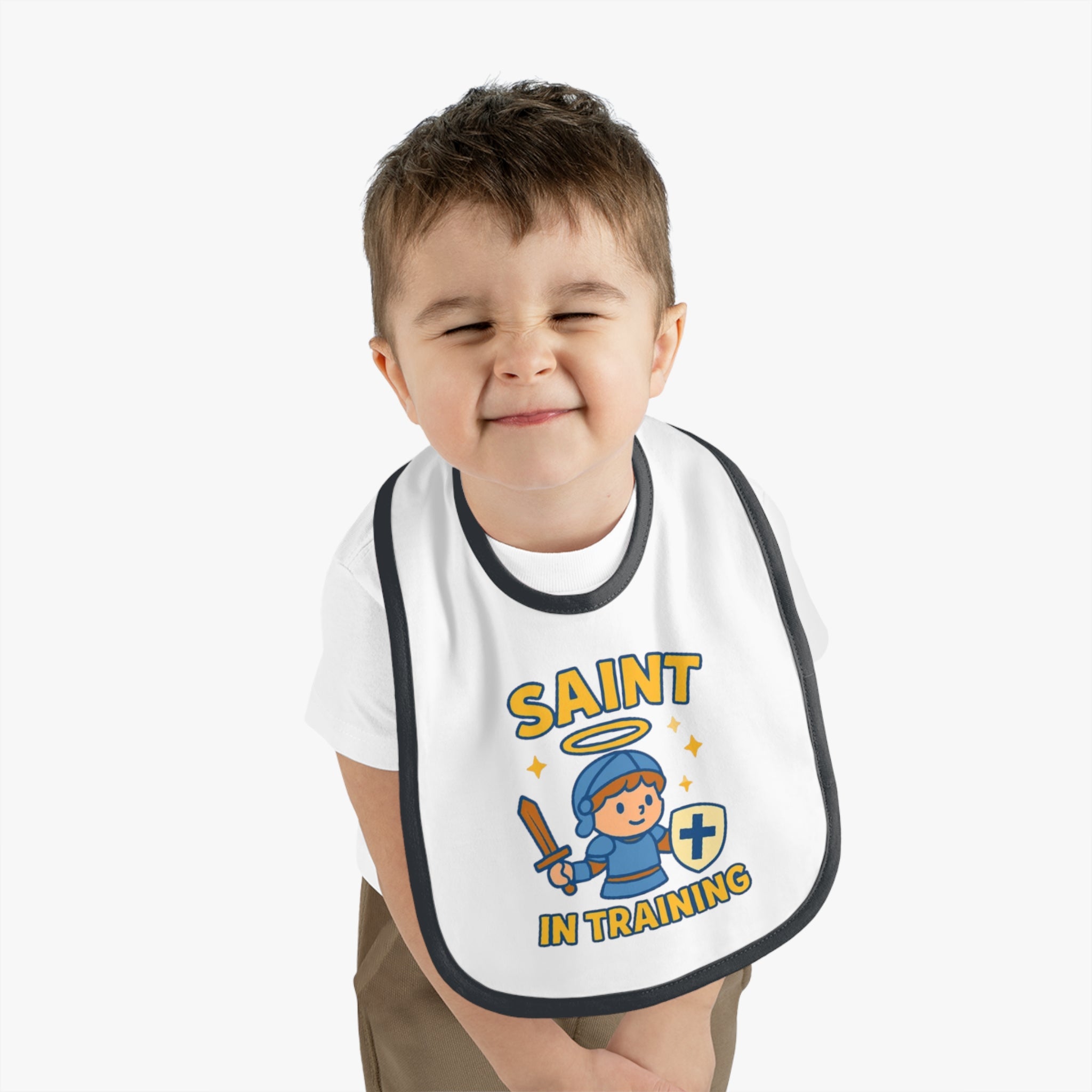 Saint in Training - Victorium Baby Bib