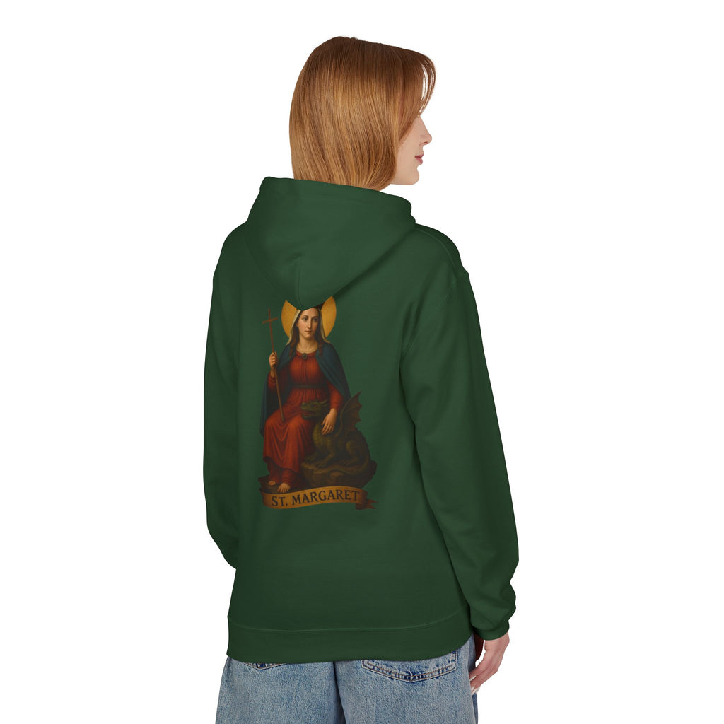 St. Margaret Fleece Hoodie — Victorium Saint Collection