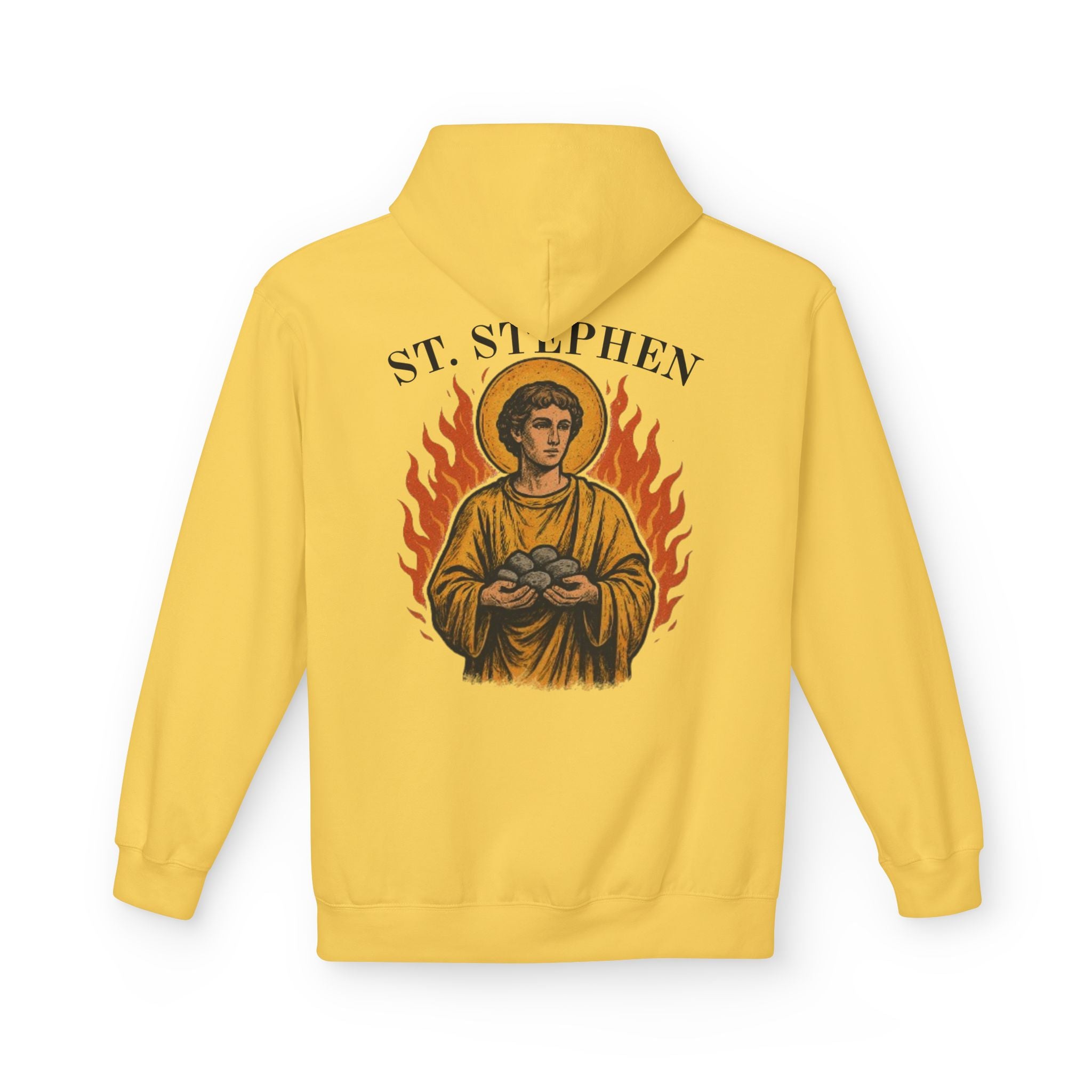St. Stephen Fleece Hoodie - Victorium Saint Collection
