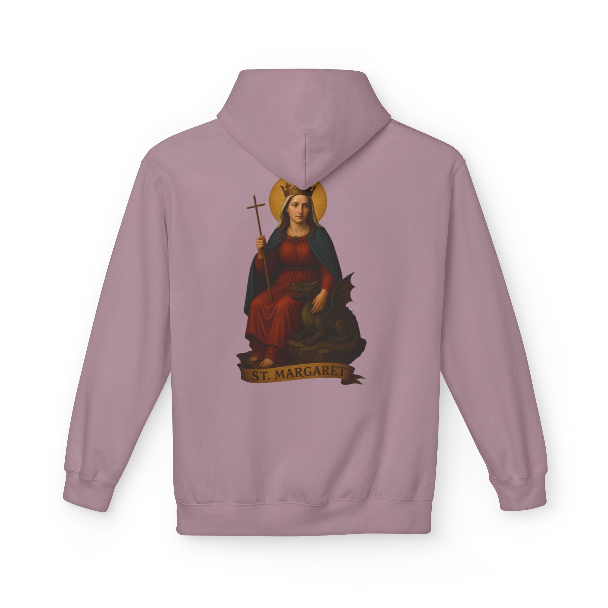 St. Margaret Fleece Hoodie — Victorium Saint Collection