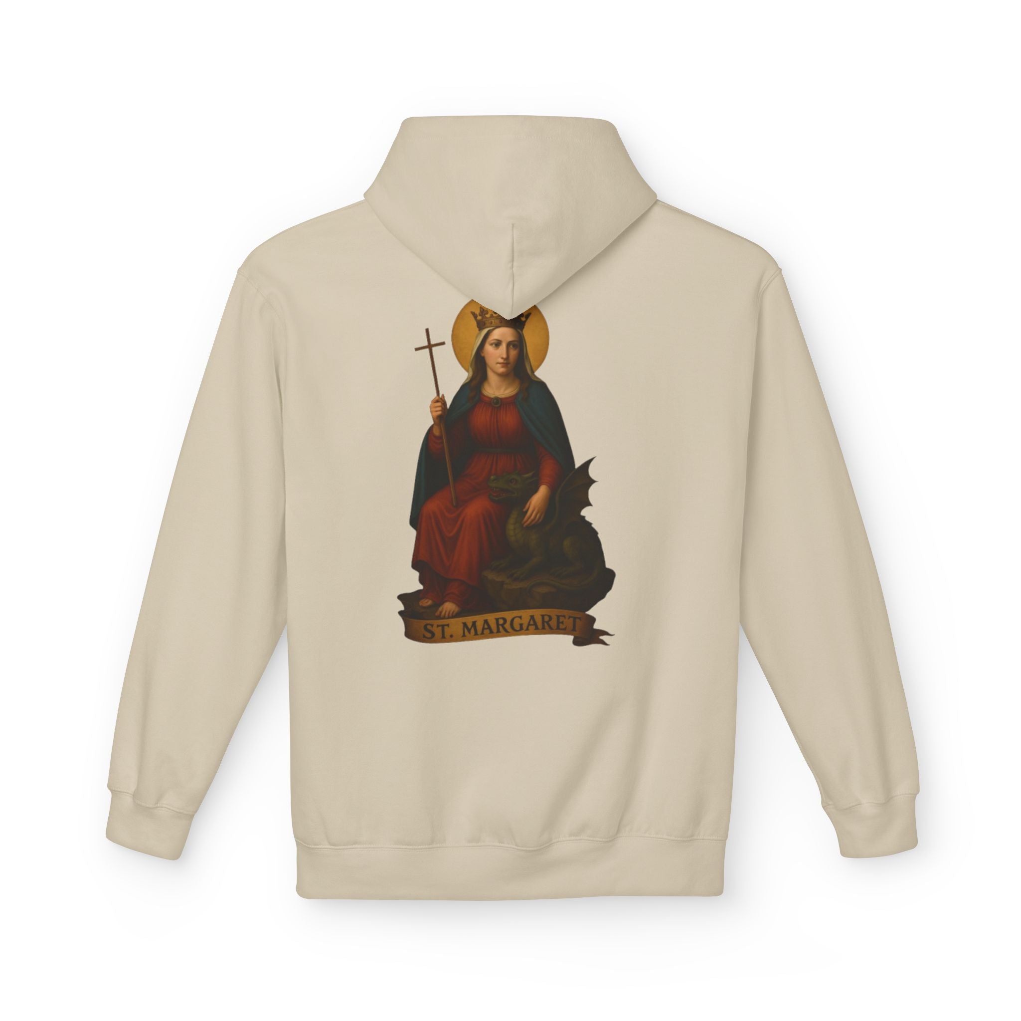 St. Margaret Fleece Hoodie — Victorium Saint Collection